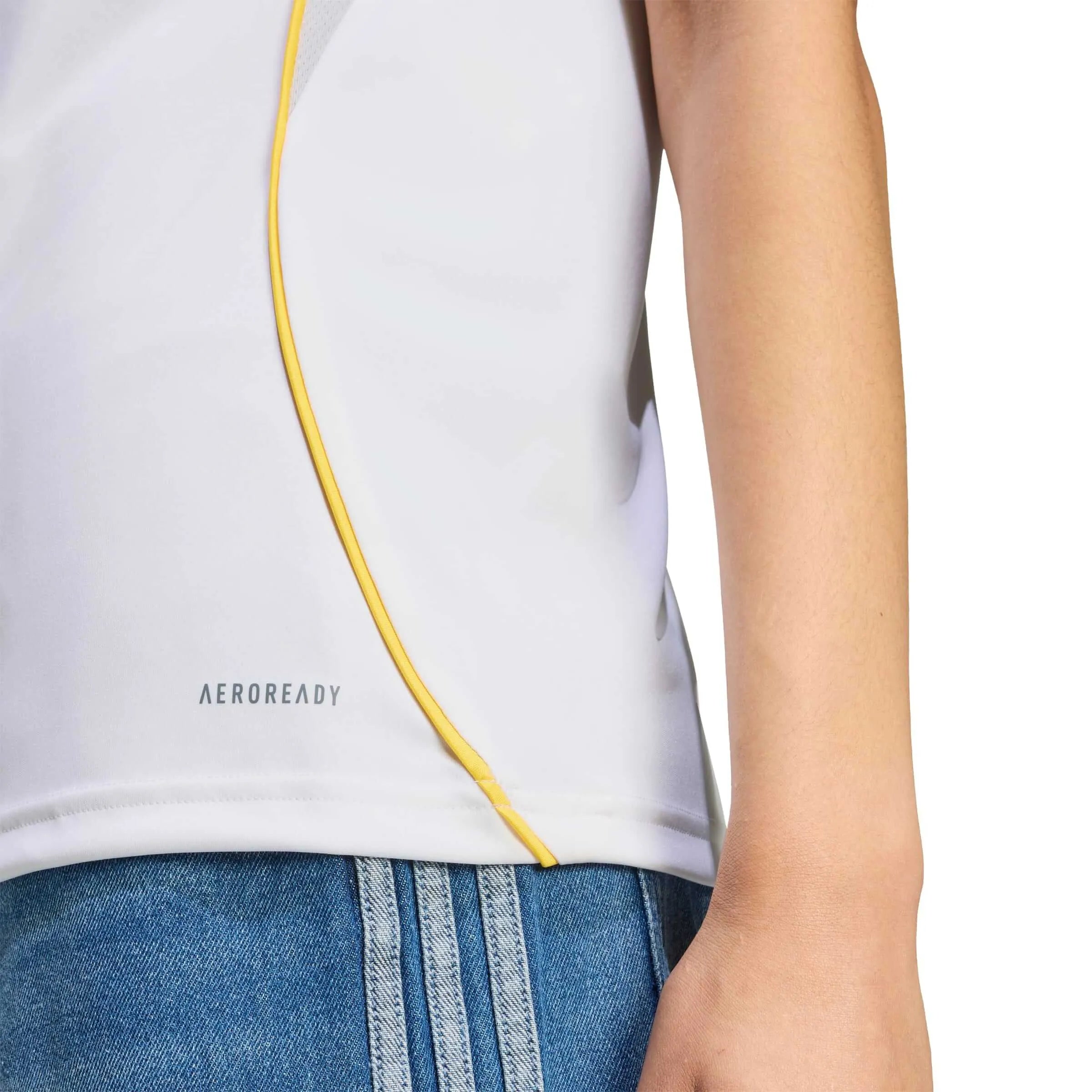 adidas 2025-26 Real Madrid Women's Stadium Home Soccer Jersey (Detail 2)