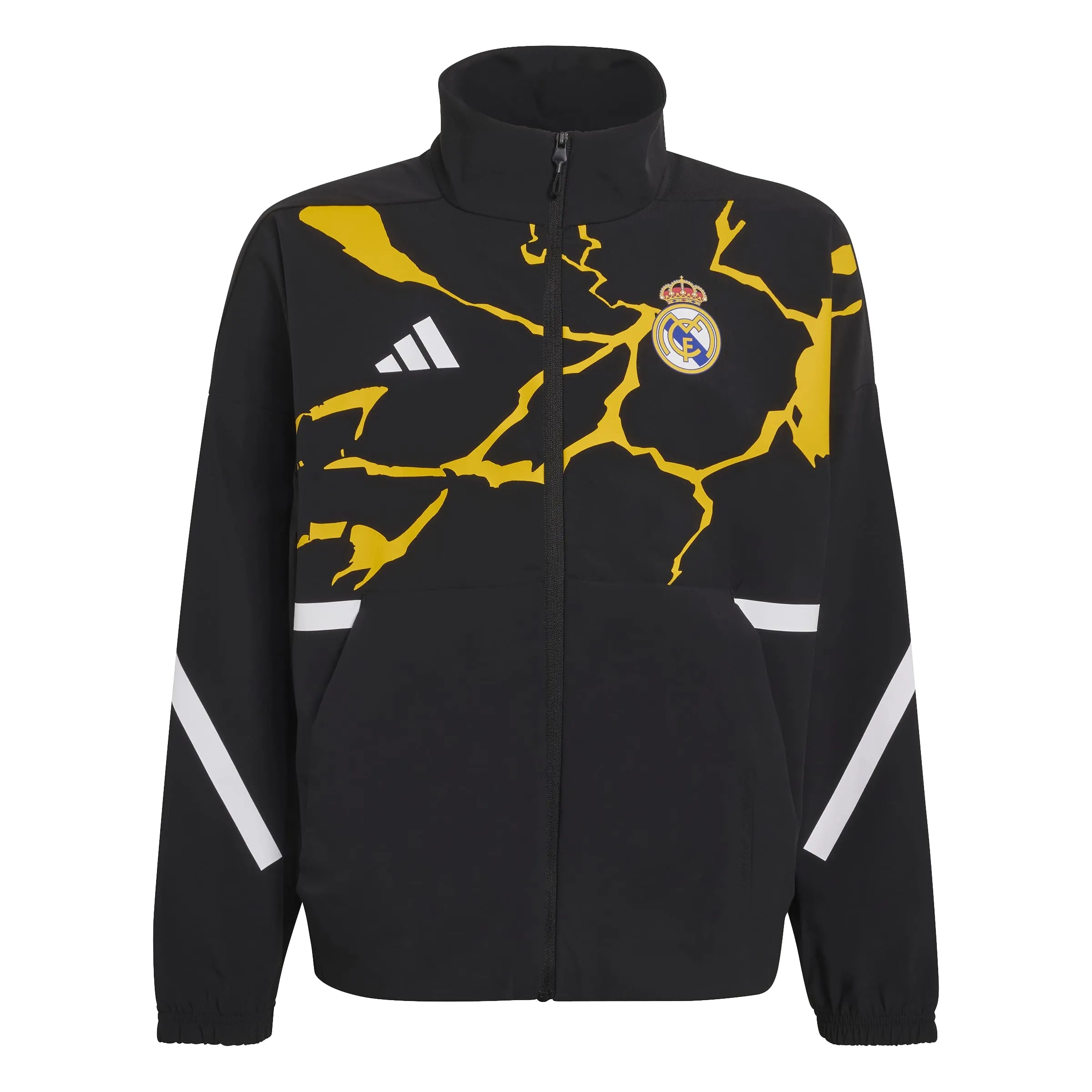 adidas 2025-26 Real Madrid Youth Avengers Anthem Jacket (Front)