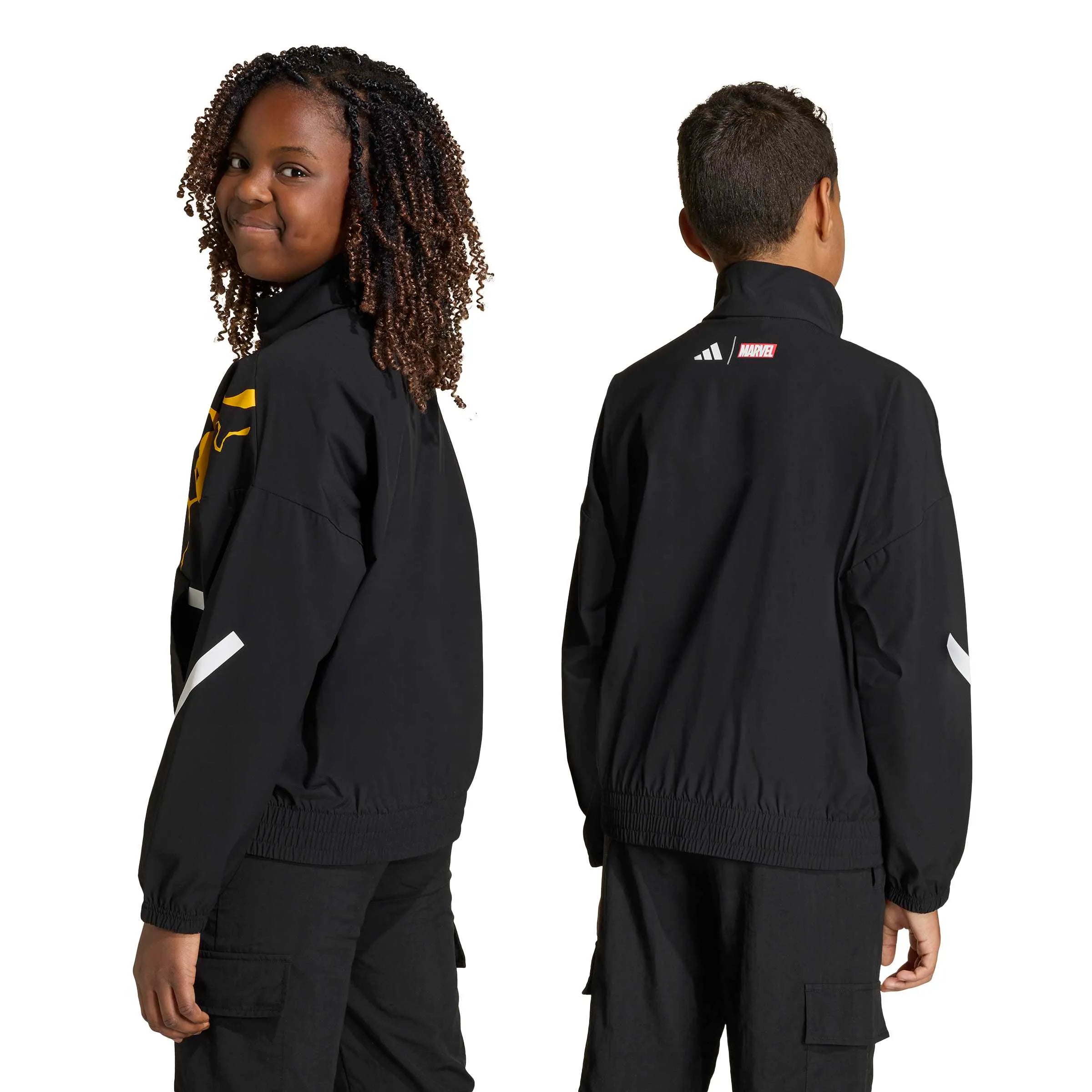 adidas 2025-26 Real Madrid Youth Avengers Anthem Jacket (Models - Back)