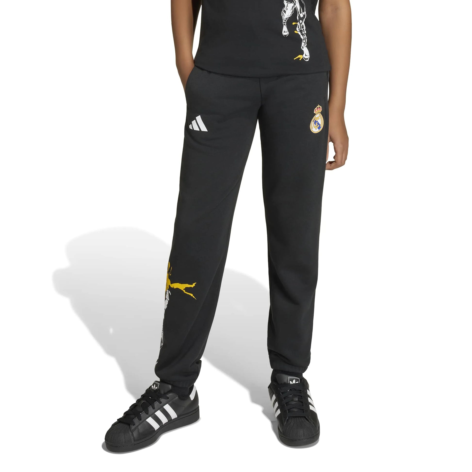 adidas 2025-26 Real Madrid Youth Avengers Pants (Model - Front)