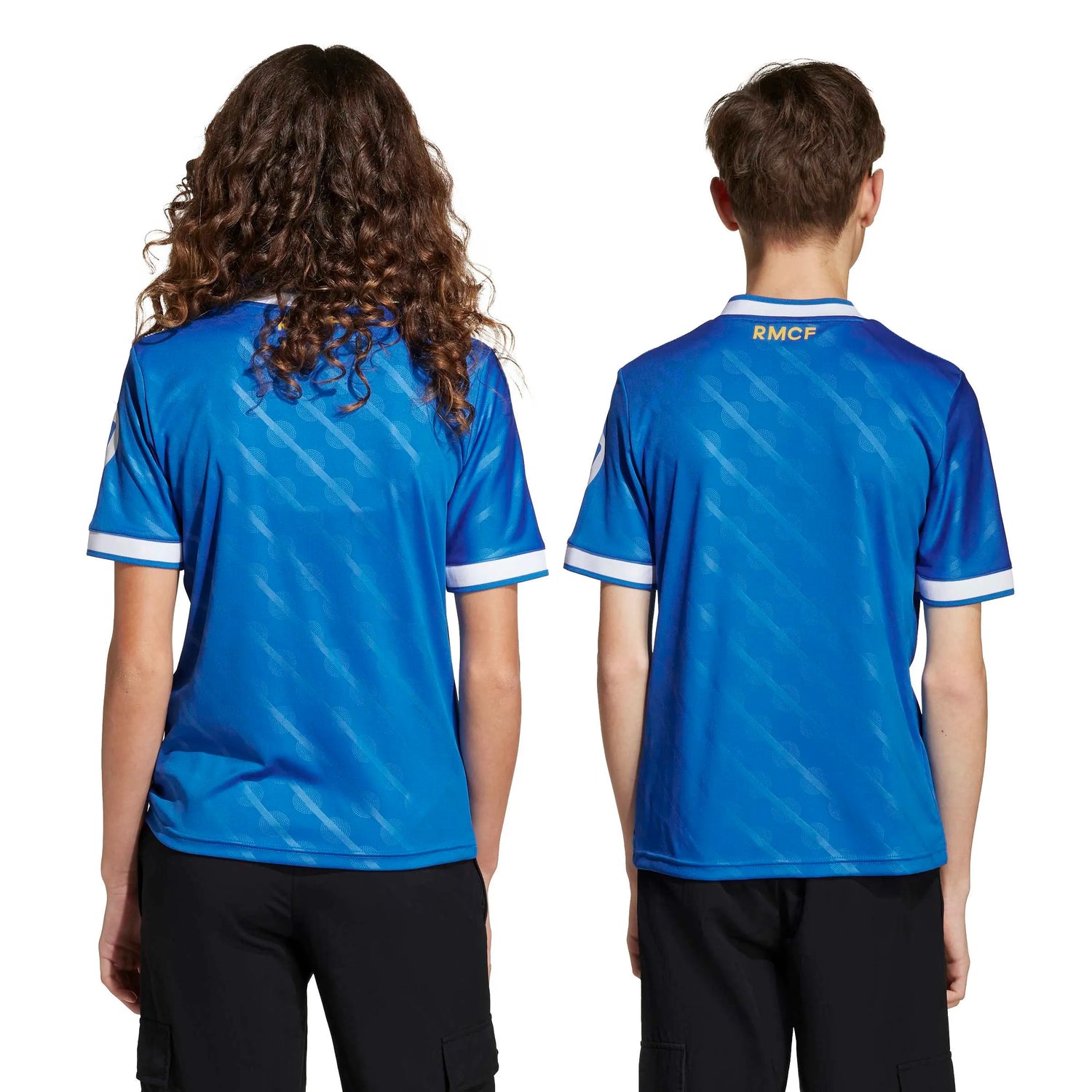 adidas 2025-26 Real Madrid Youth Stadium Third Soccer Jersey (Models - Back)