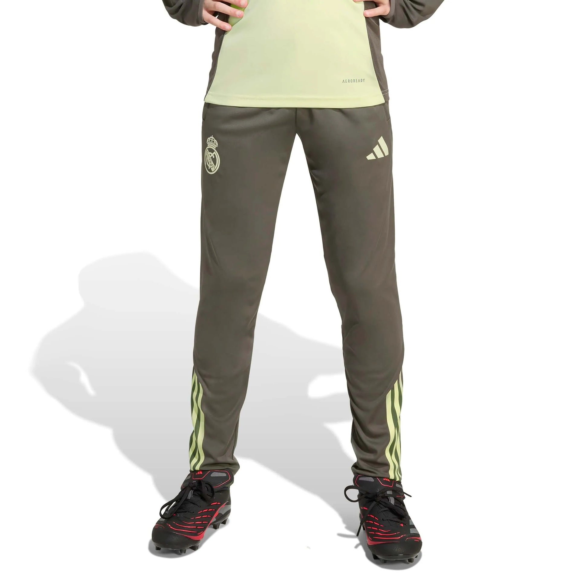 adidas 2025-26 Real Madrid Youth Track Pants (Model - Front)