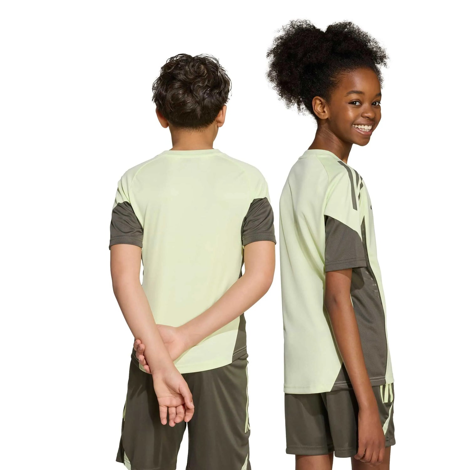 adidas 2025-26 Real Madrid Youth Training Soccer Jersey (Models - Back)