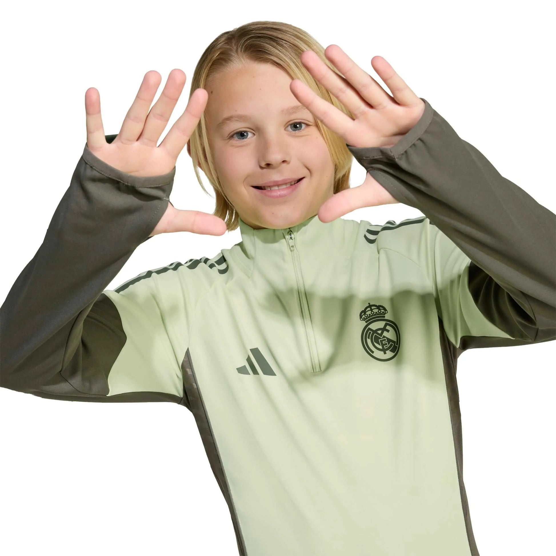 adidas 2025-26 Real Madrid Youth Training Top (Detail 1)