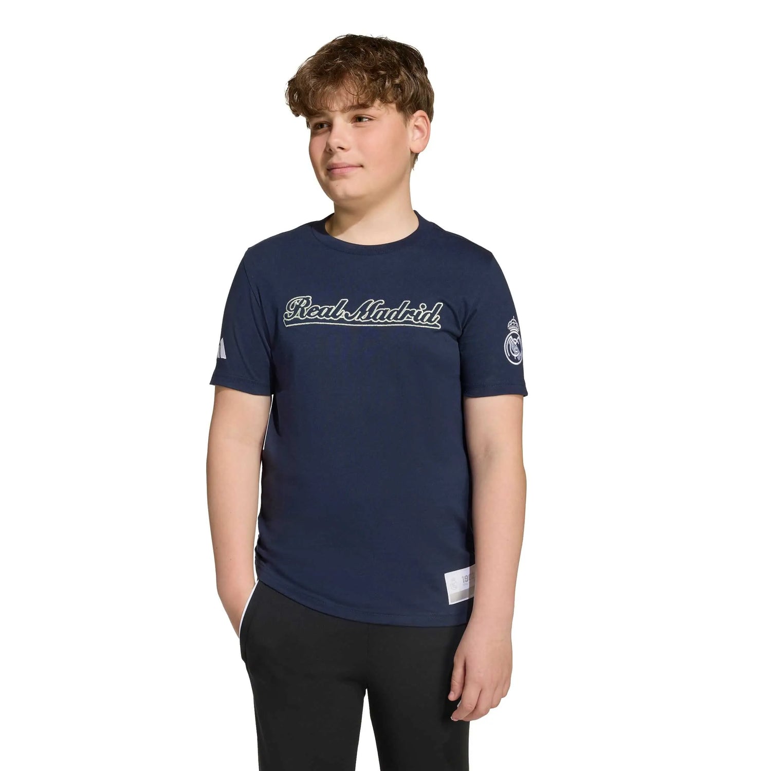 adidas 2025-26 Real Madrid Youth US Tee (Model - Front)