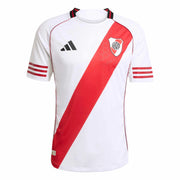 adidas 2025-26 River Plate Men's Authentic Home Soccer Jersey (Front)