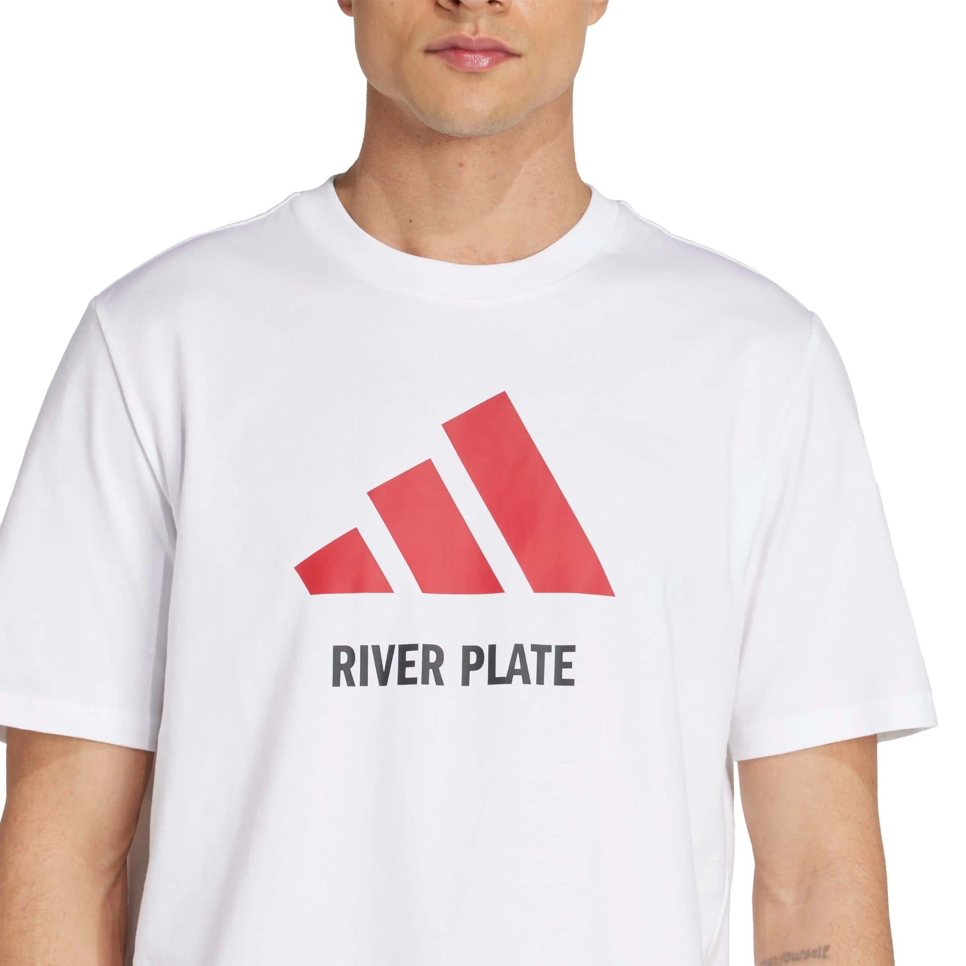 adidas 2025-26 River Plate Men's Seasonal Graphic Tee (Detail 1)