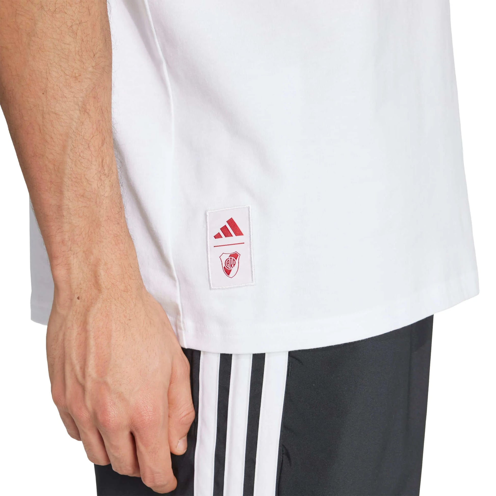 adidas 2025-26 River Plate Men's Seasonal Graphic Tee (Detail 2)