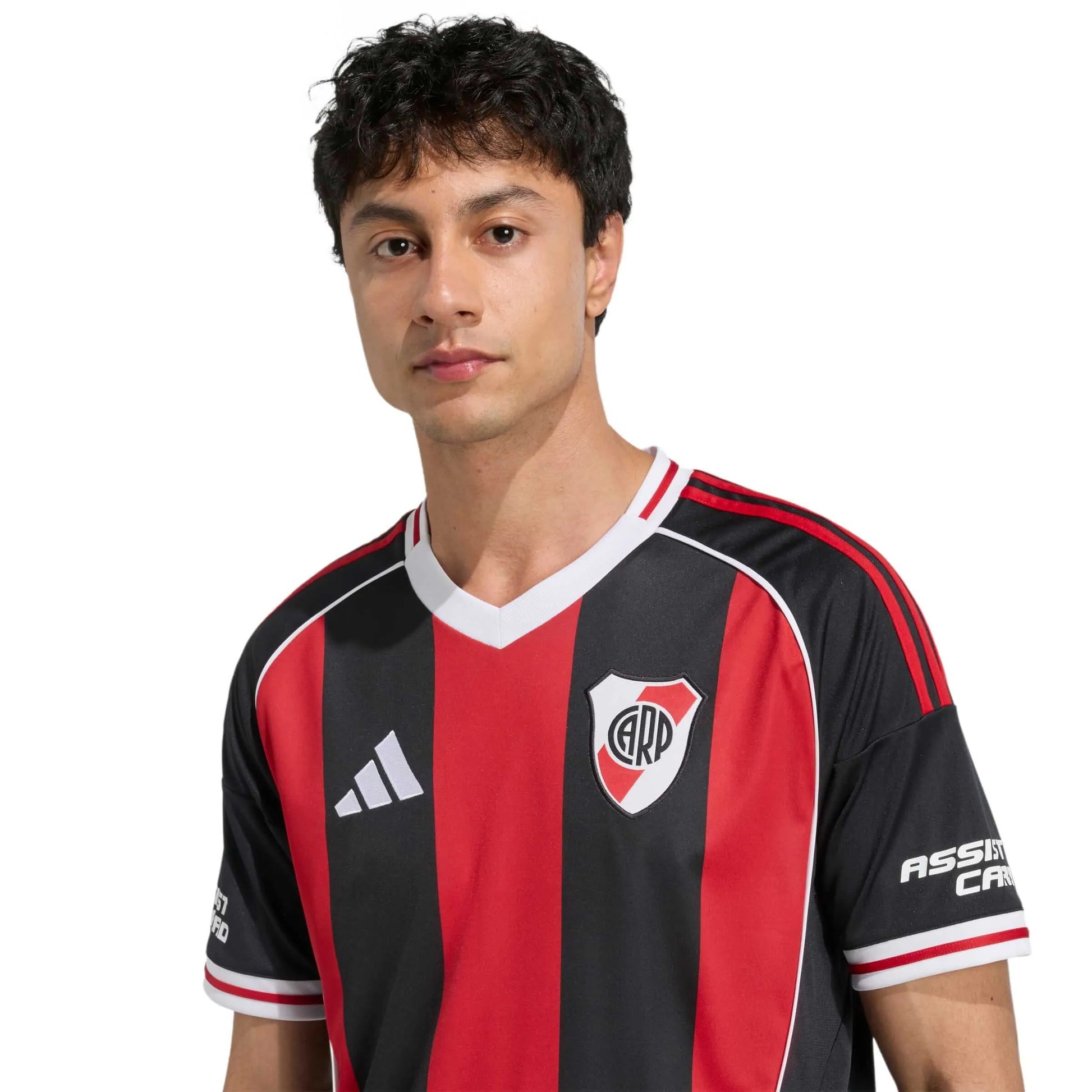 adidas 2025-26 River Plate Men's Stadium Away Soccer Jersey (Detail 1)