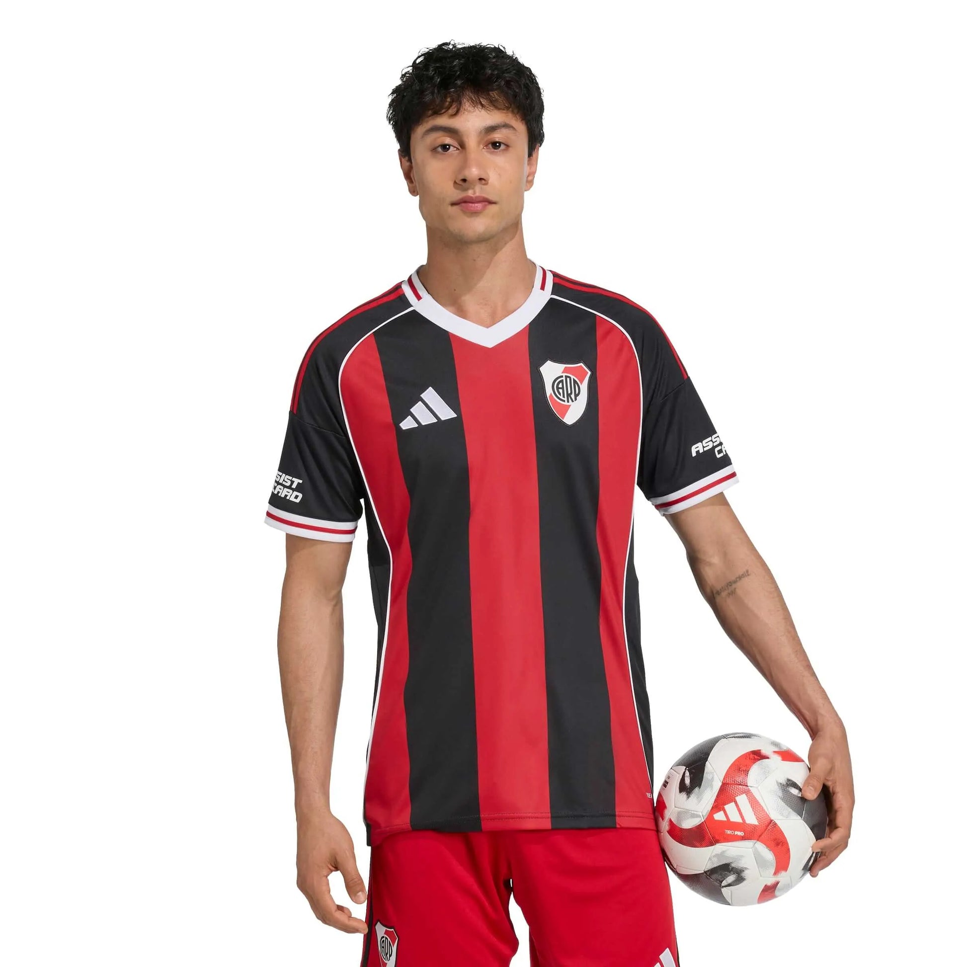 adidas 2025-26 River Plate Men's Stadium Away Soccer Jersey (Model - Front)