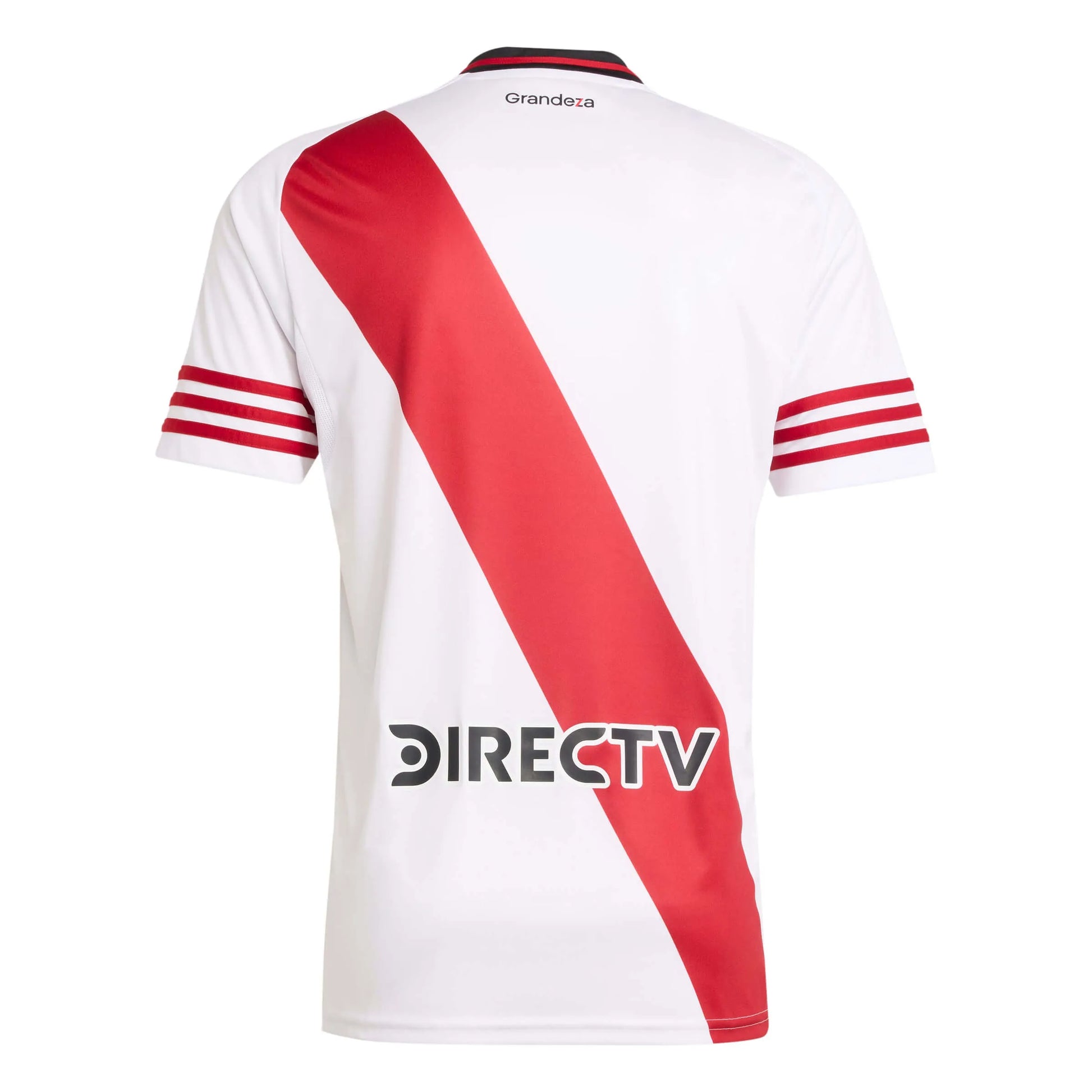 adidas 2025-26 River Plate Men's Stadium Home Soccer Jersey (Back)