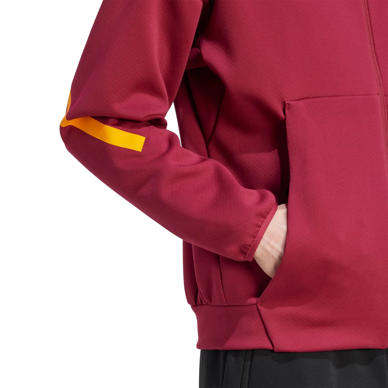 adidas 2025-26 Roma Men's Anthem Jacket (Detail 2)