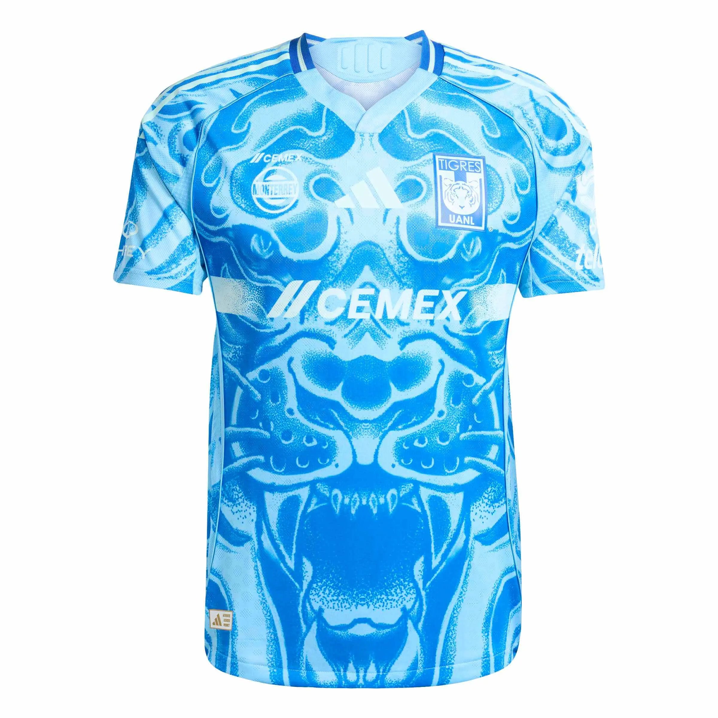 adidas 2025-26 Tigres Men's Authentic Away Soccer Jersey (Front)