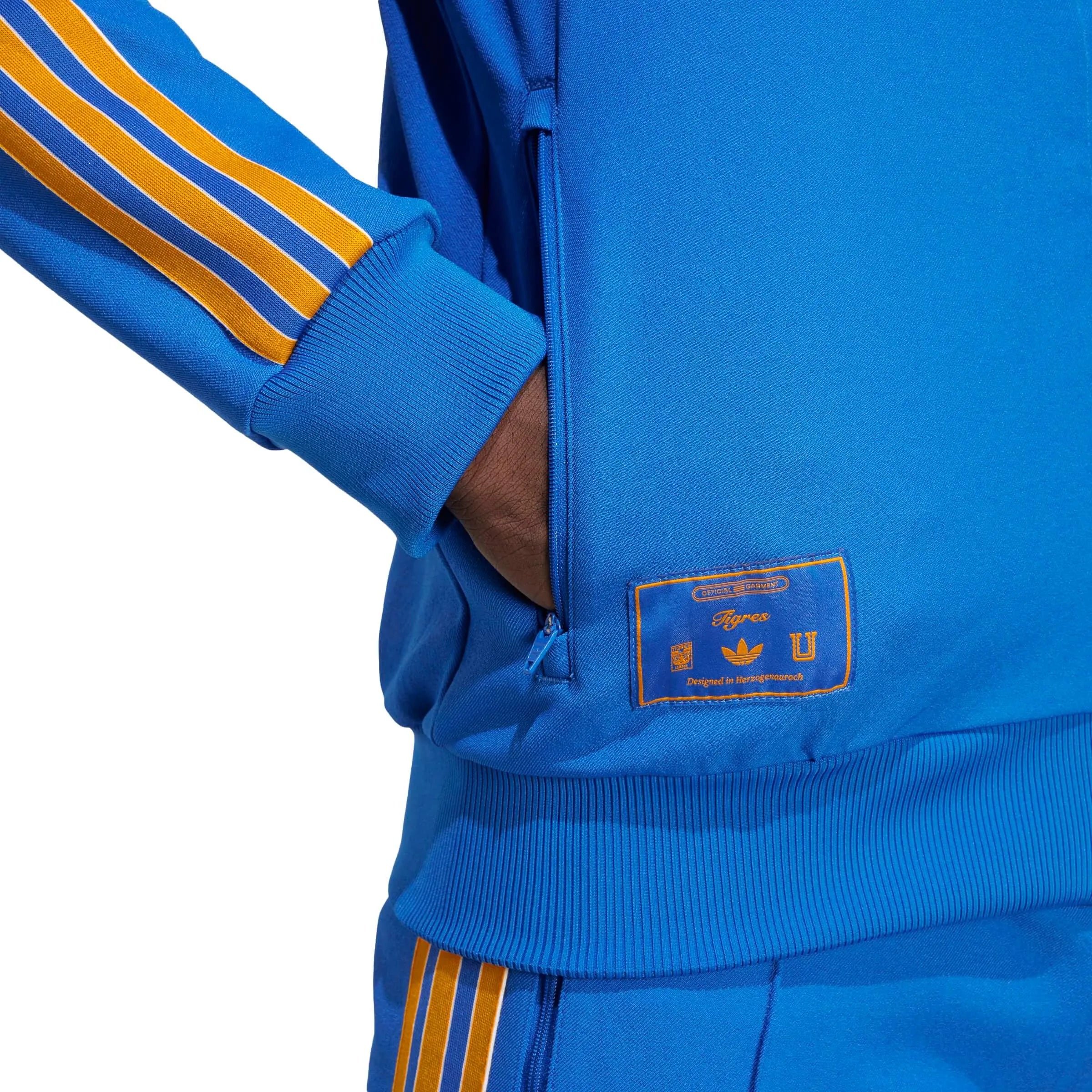 adidas 2025-26 Tigres Men's Icon Track Top (Detail 2)