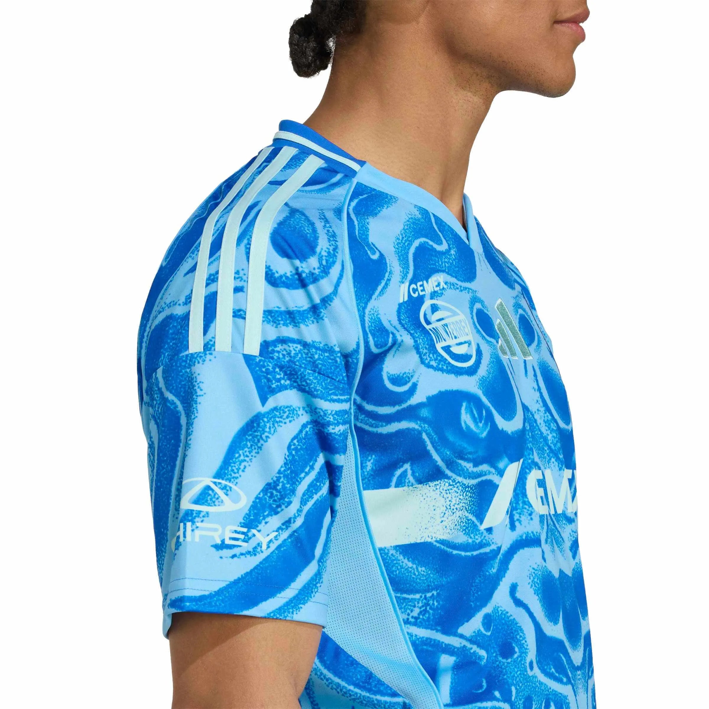 adidas 2025-26 Tigres Men's Stadium Away Soccer Jersey (Detail 2)