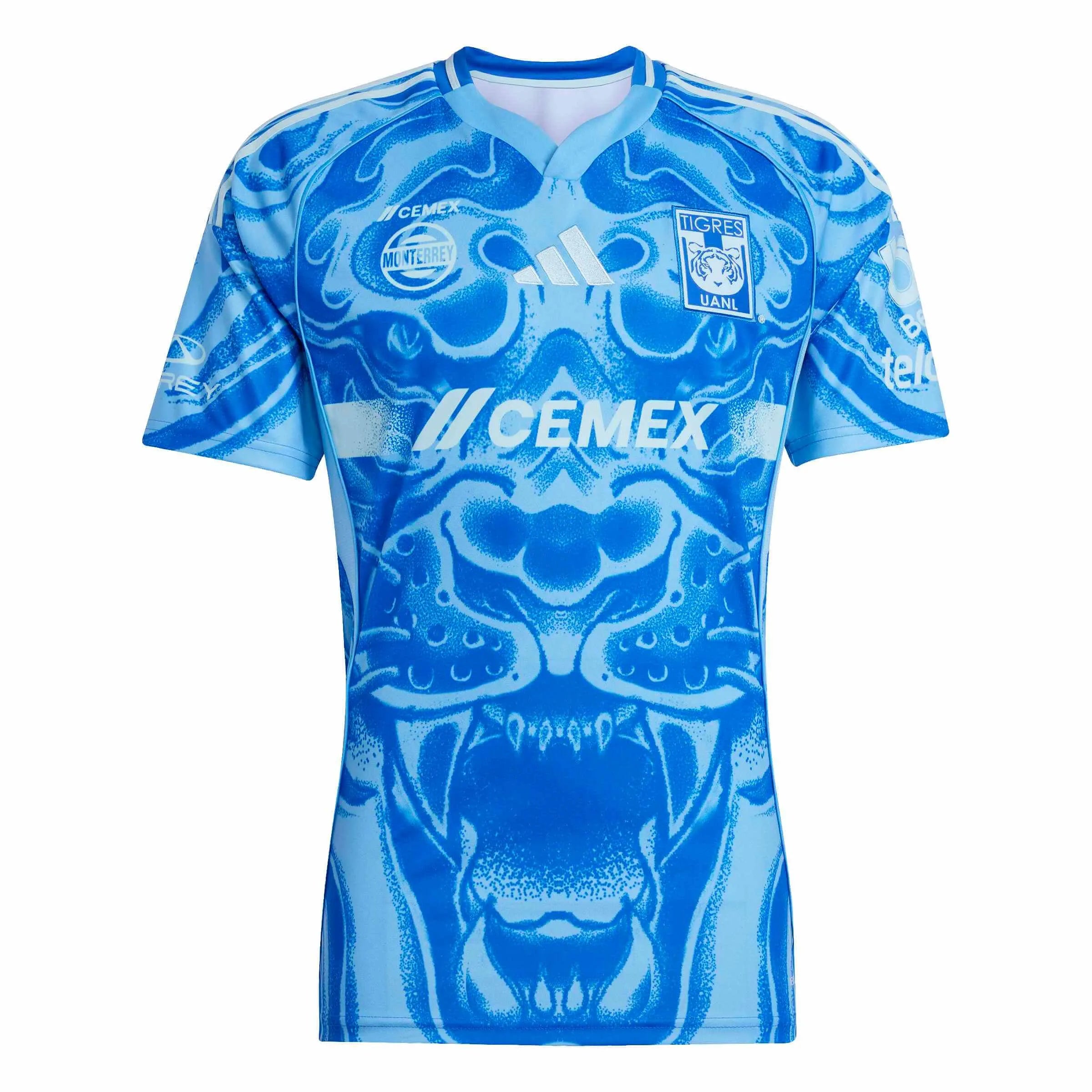adidas 2025-26 Tigres Men's Stadium Away Soccer Jersey (Front)