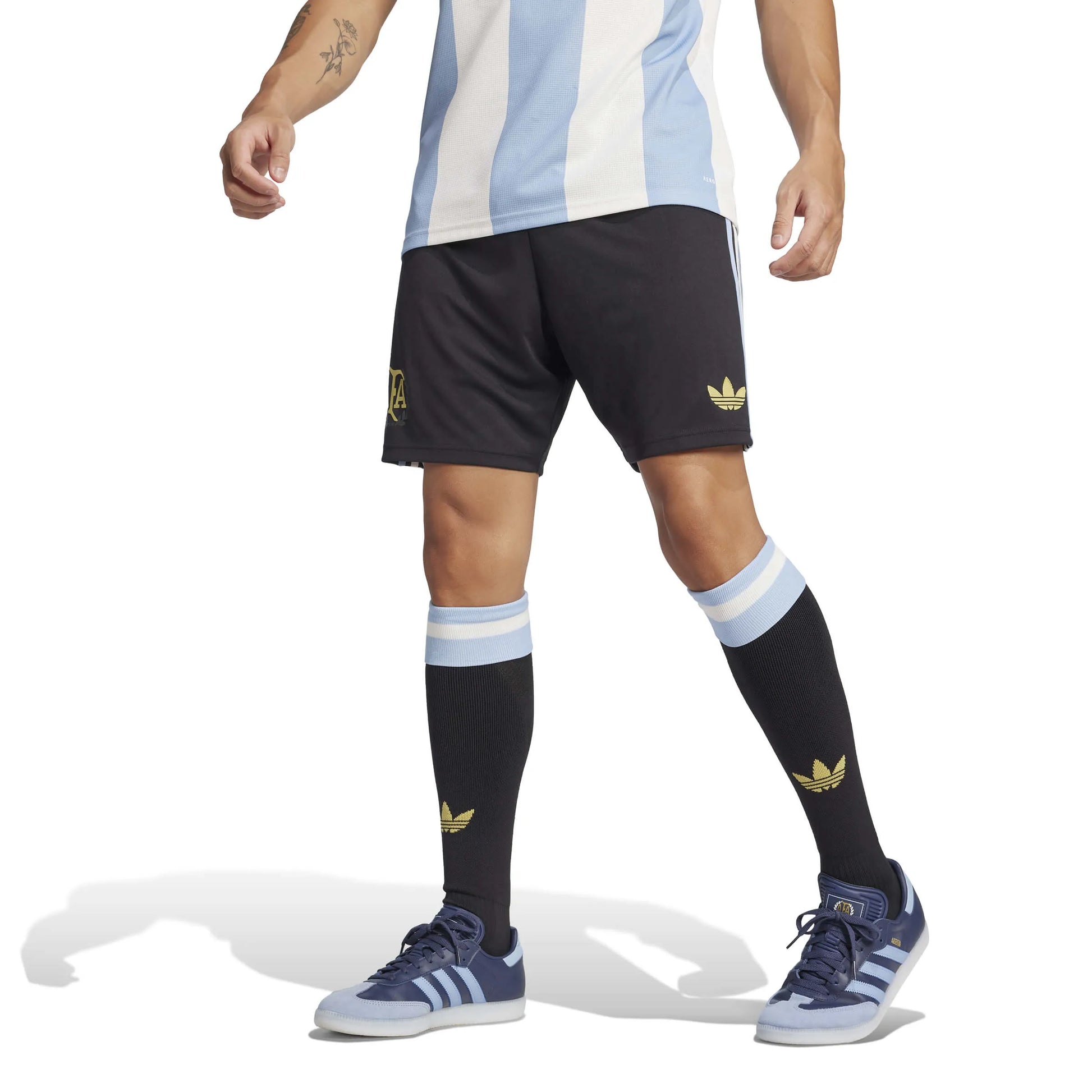 adidas 2025 Argentina Men's 50th Anniversary Shorts (Model - Front)