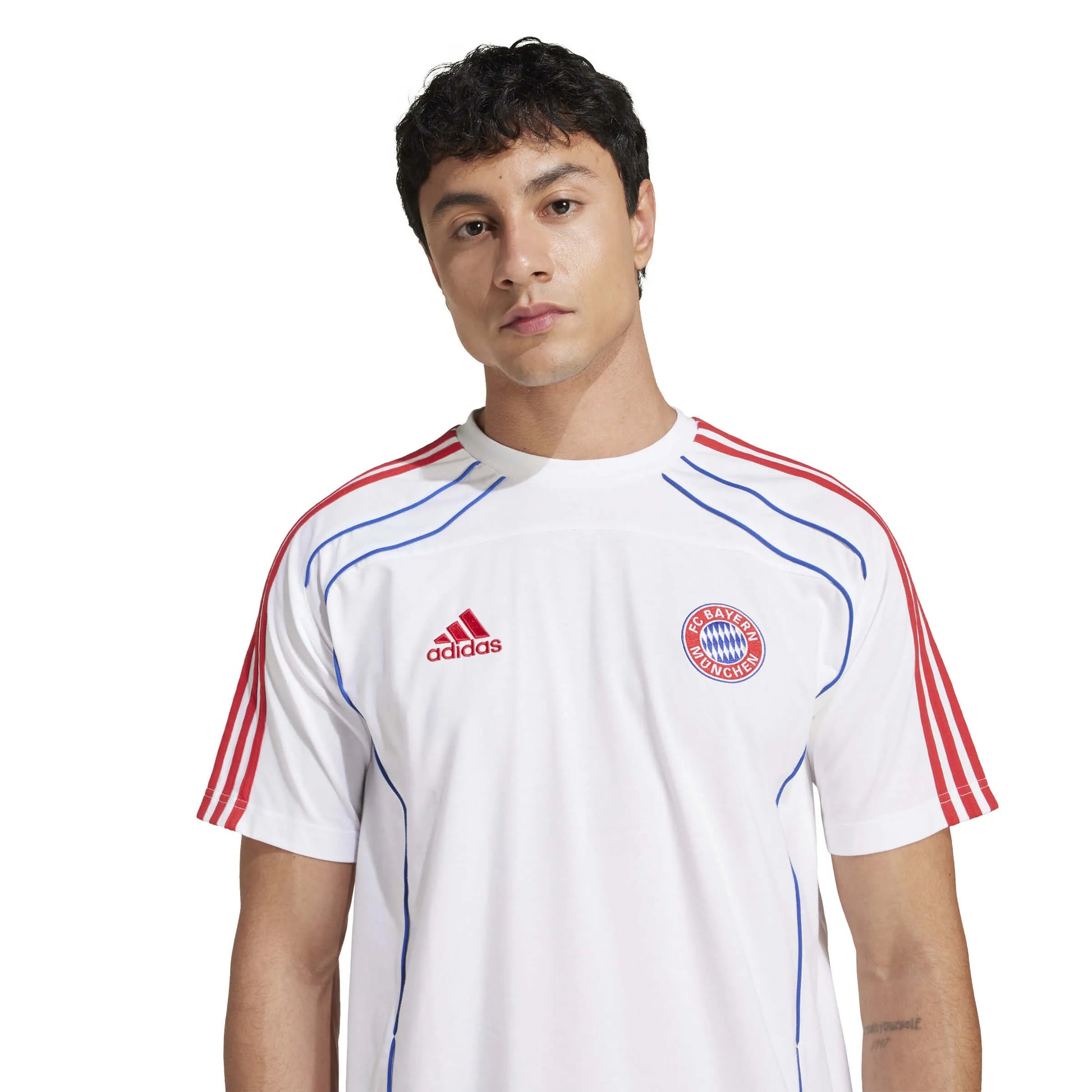 adidas 2025 Bayern Munich Men's UBP Tee (Detail 1)