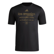 adidas 2025 LAFC Men's SS Pre-Game Tee (Front)