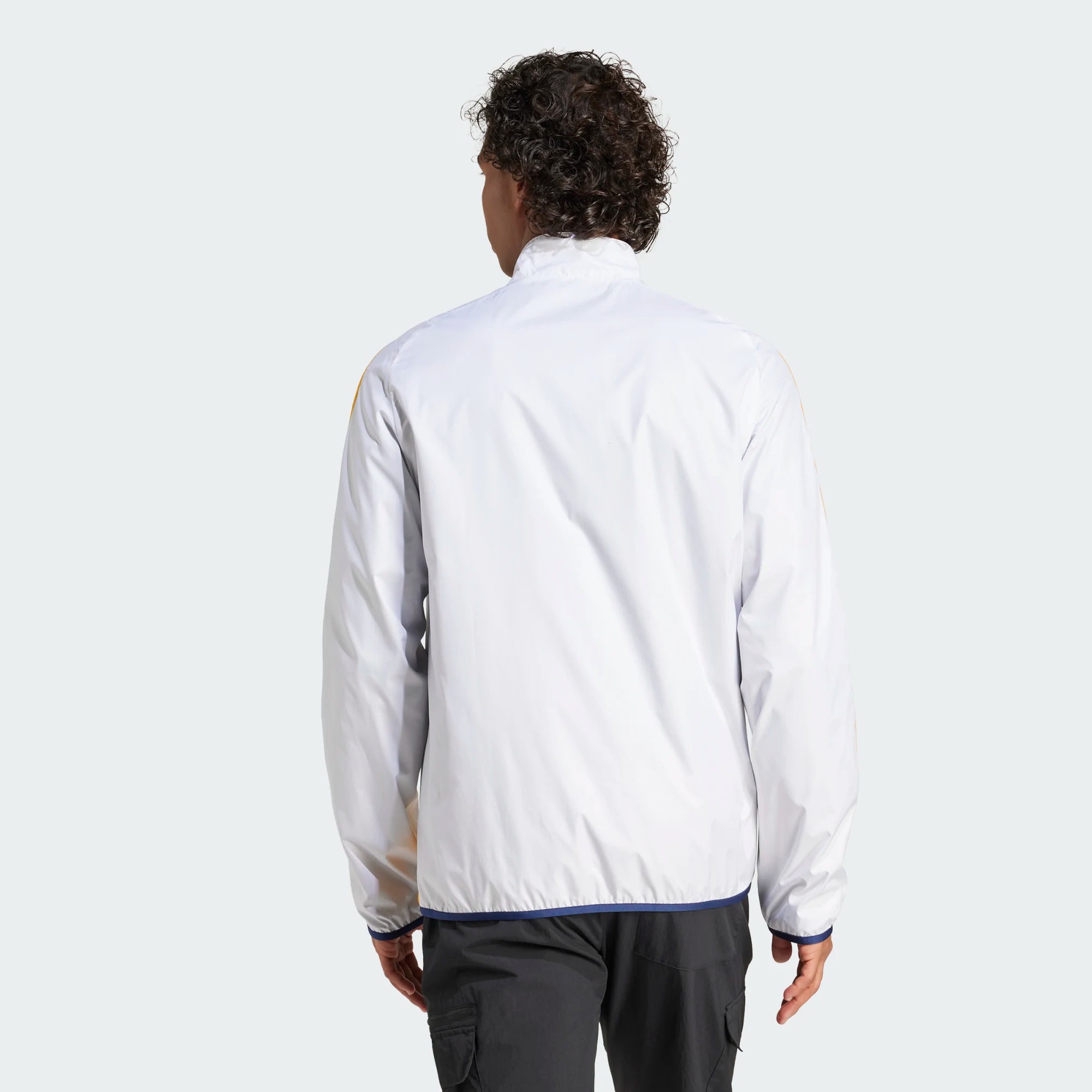 adidas 2025 LA Galaxy Men's Anthem Jacket (Model - Back)