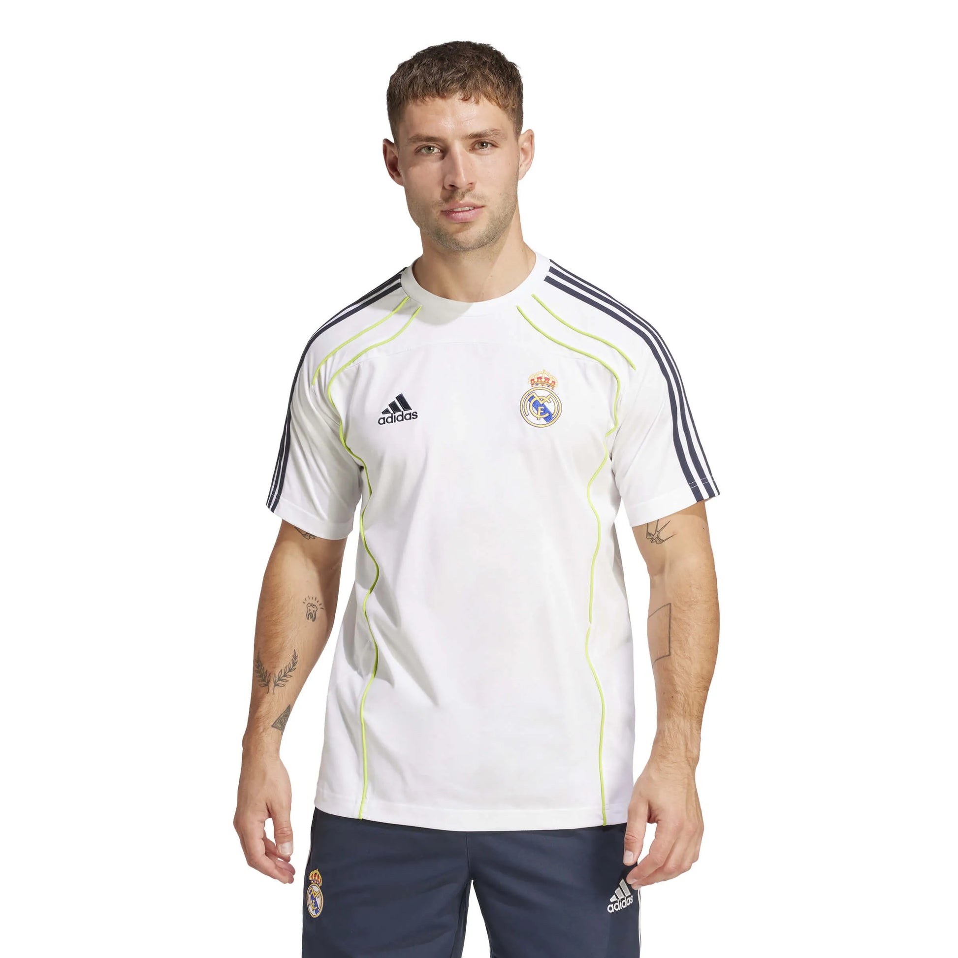 adidas 2025 Real Madrid Men's UBP Tee (Model - Front)
