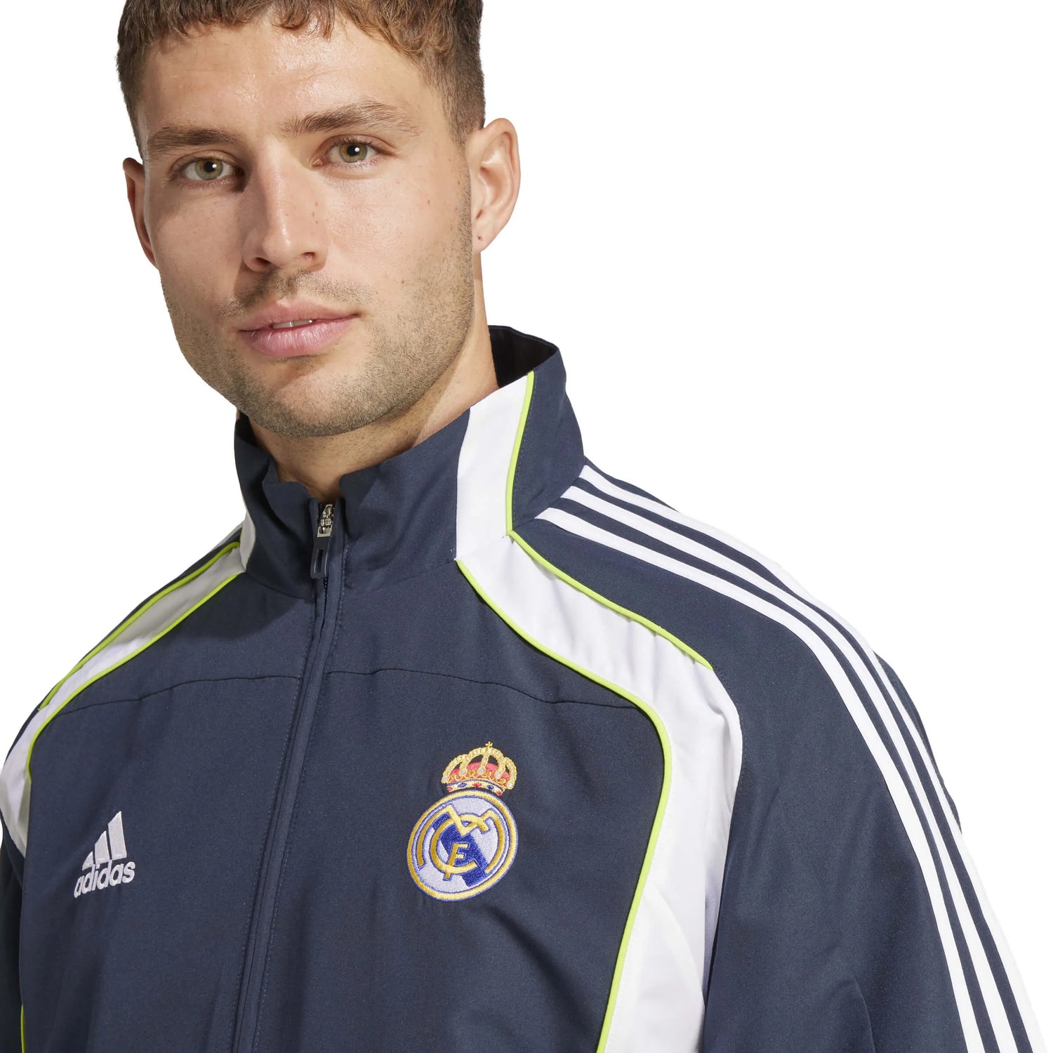 adidas 2025 Real Madrid Men's UBP Track Top (Detail 1)