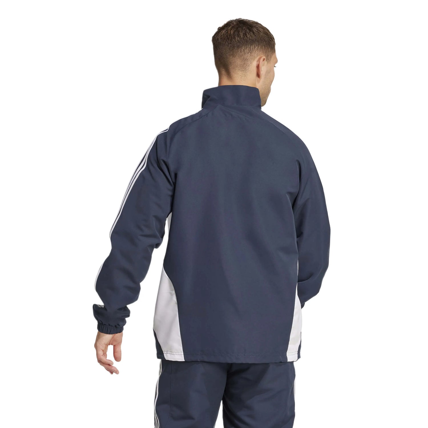 adidas 2025 Real Madrid Men's UBP Track Top (Model - Back)