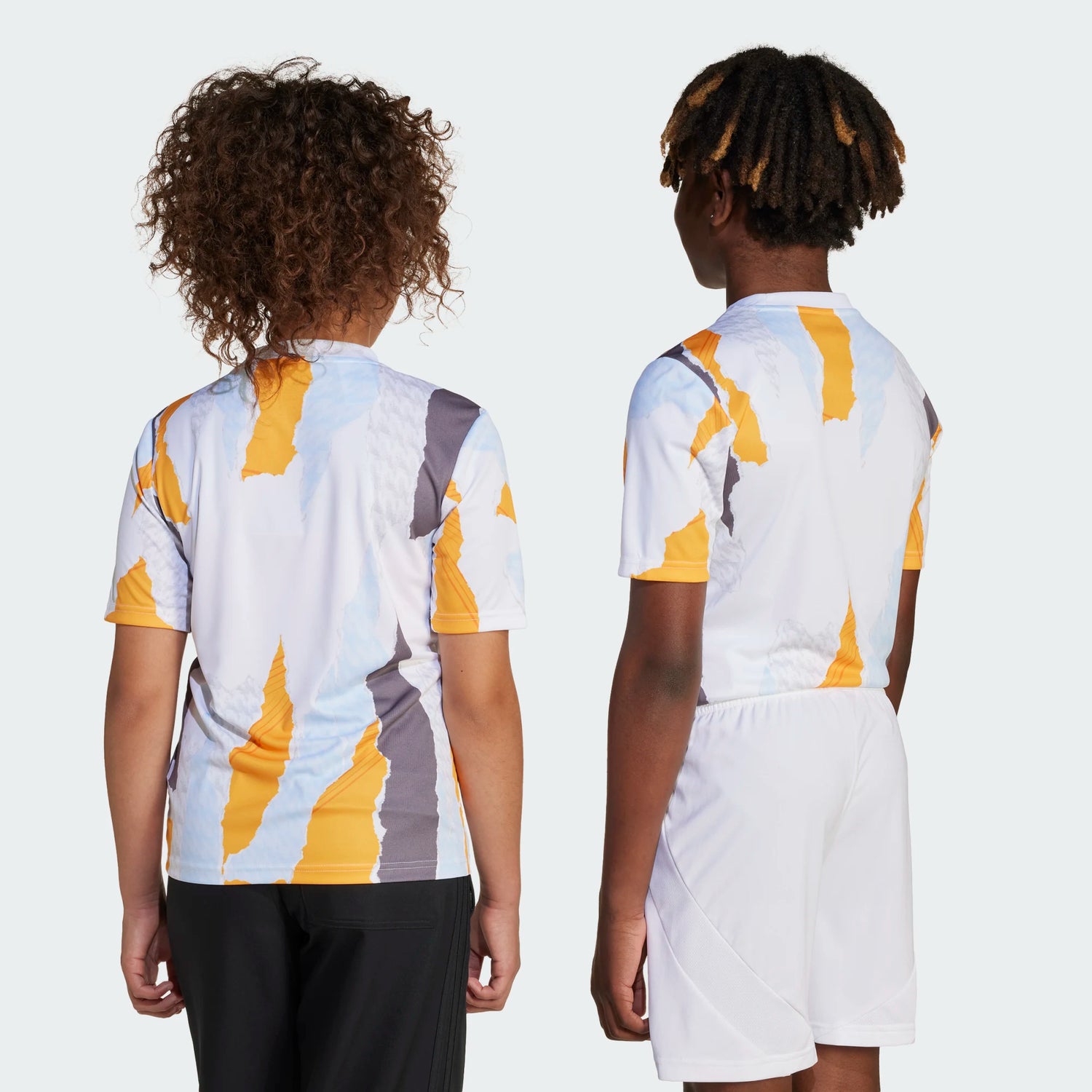 adidas 2025 Real Madrid Youth Pre-Match Jersey (Models - Back)