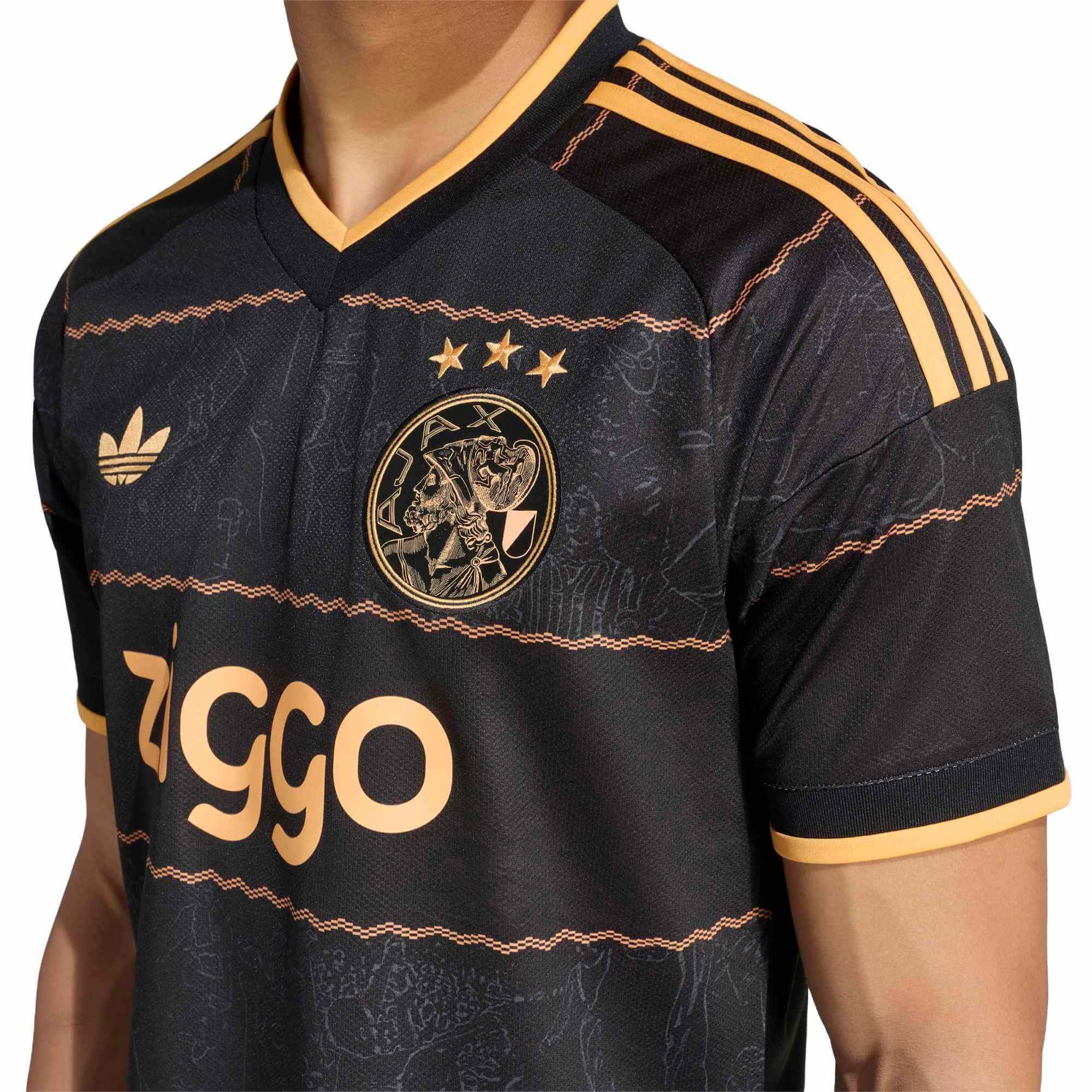 adidas 2026-27 Ajax Men's Stadium Away Soccer Jersey (Detail 1)