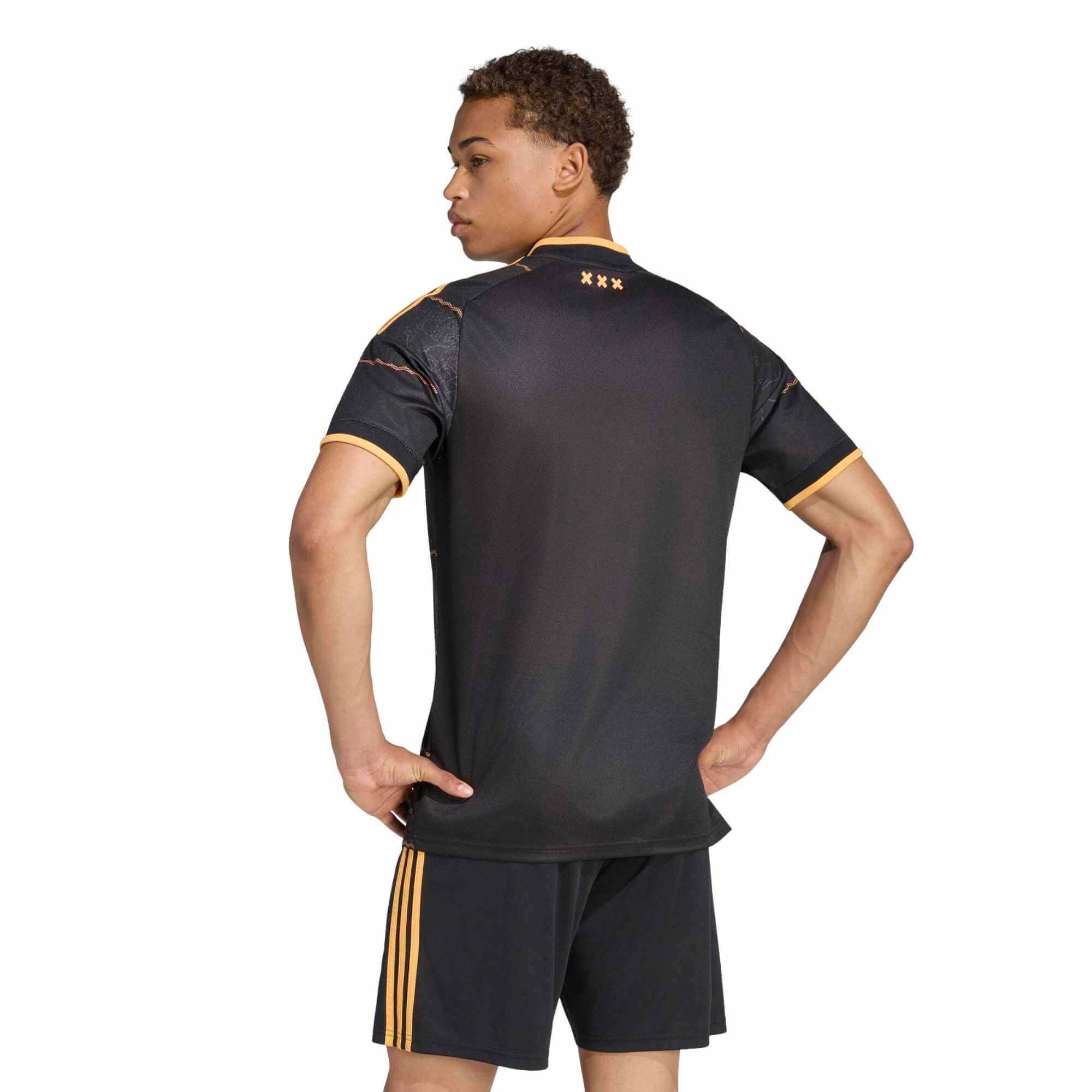 adidas 2026-27 Ajax Men's Stadium Away Soccer Jersey (Model - Back)
