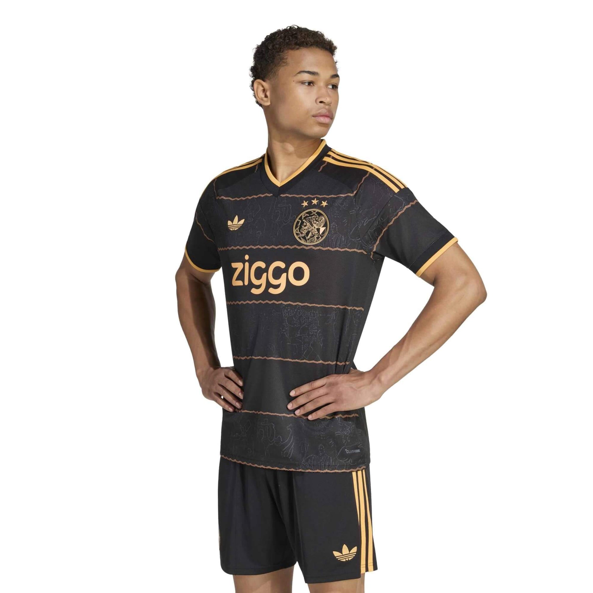 adidas 2026-27 Ajax Men's Stadium Away Soccer Jersey (Model - Front)