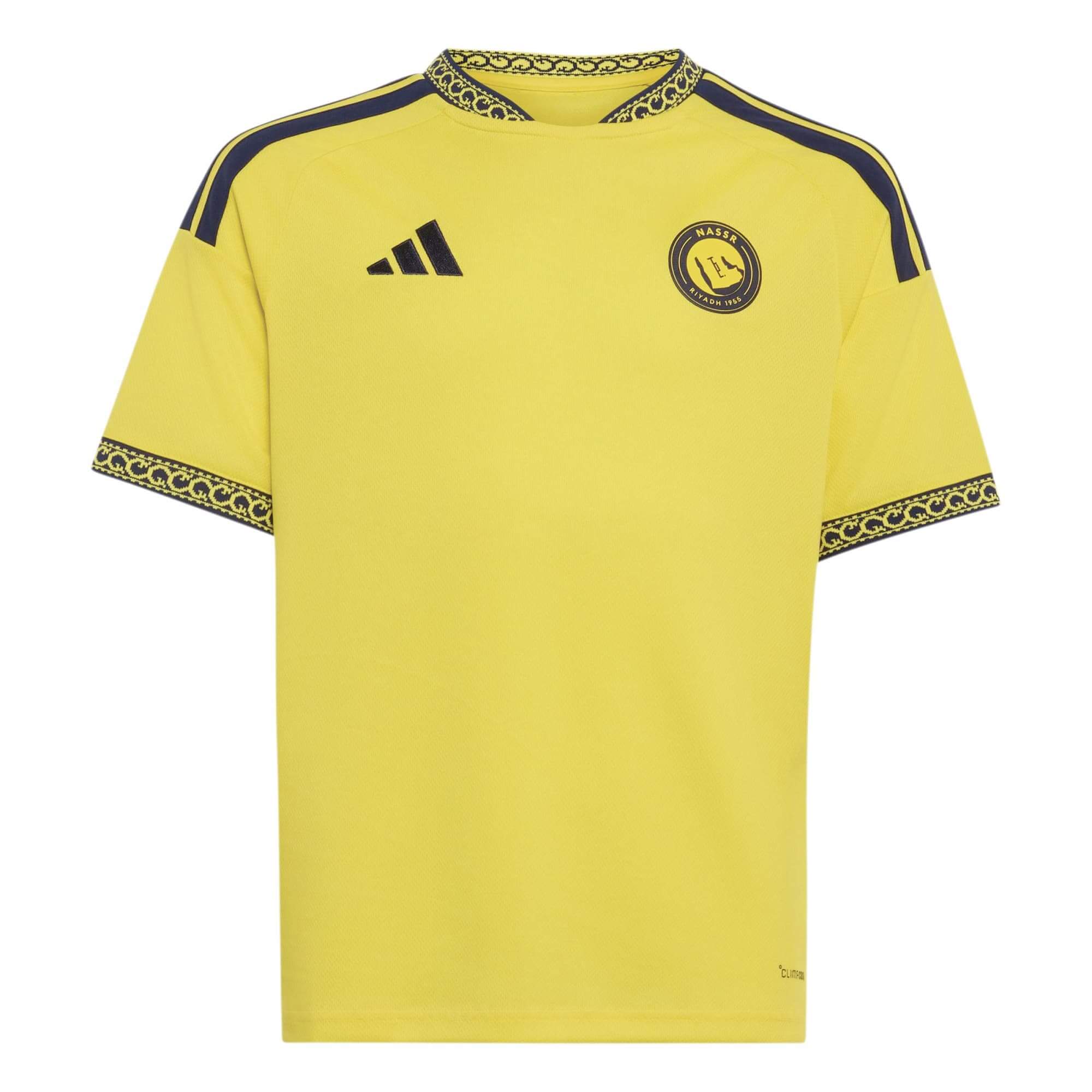 adidas 2026-27 Al Nassr Youth Stadium Home Ronaldo #7 Soccer Jersey (Front)
