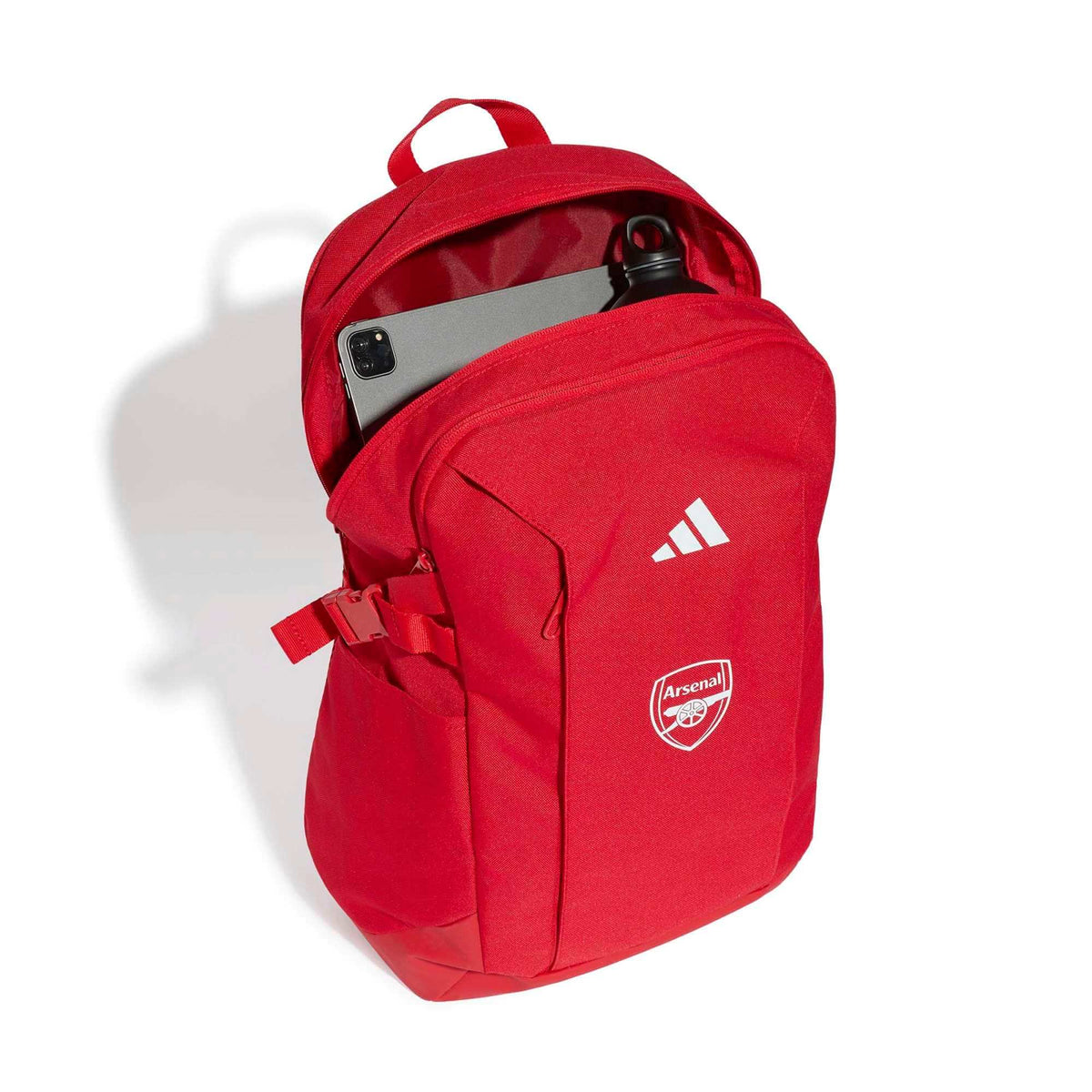 adidas 2026-27 Arsenal Backpack (Lateral Front - Open)