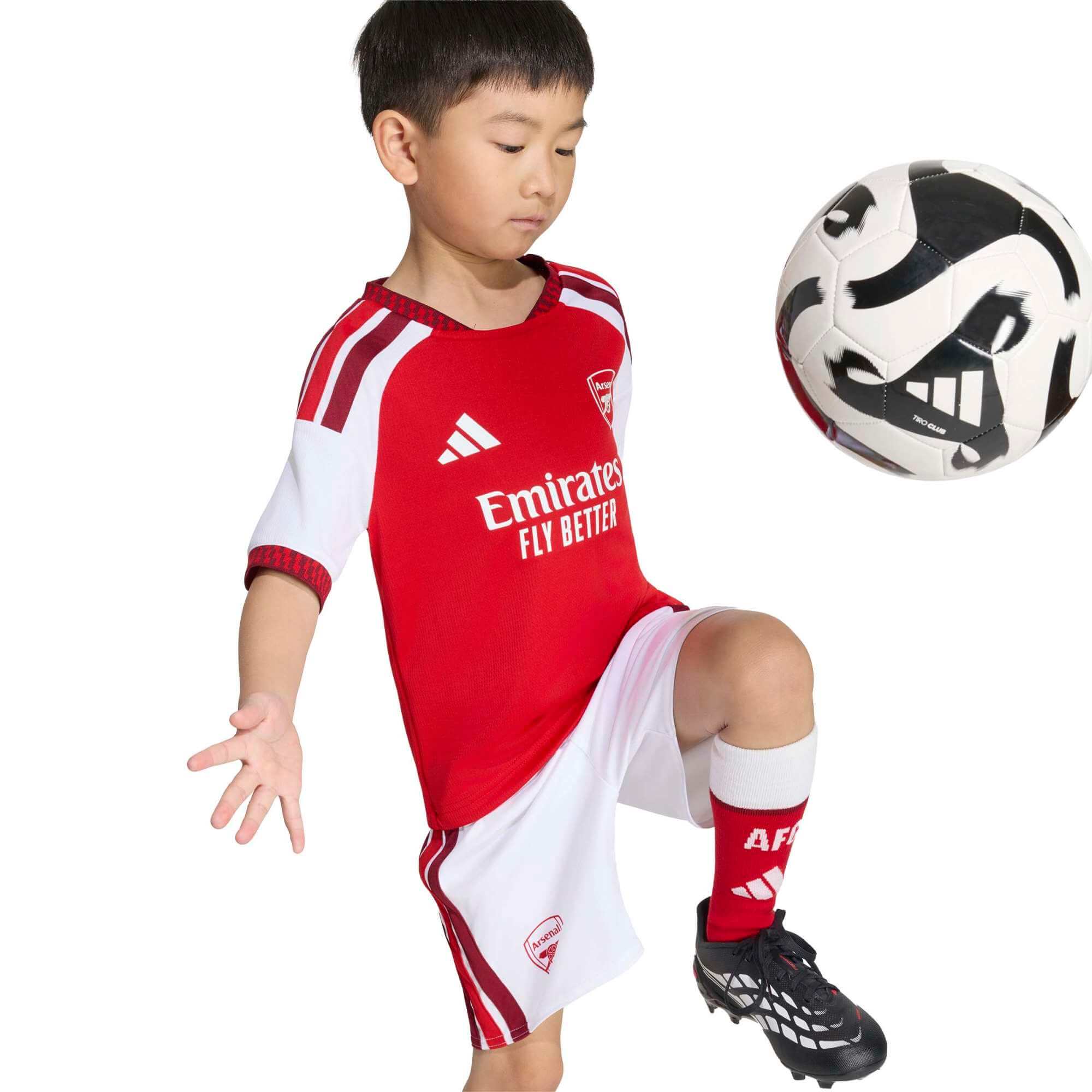 adidas 2026-27 Arsenal Kid's Home Mini Kit (Detail 1)