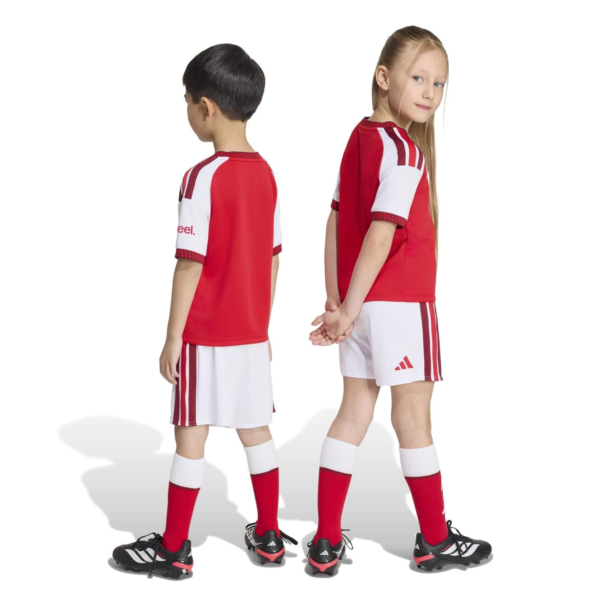 adidas 2026-27 Arsenal Kid's Home Mini Kit (Models - Back)