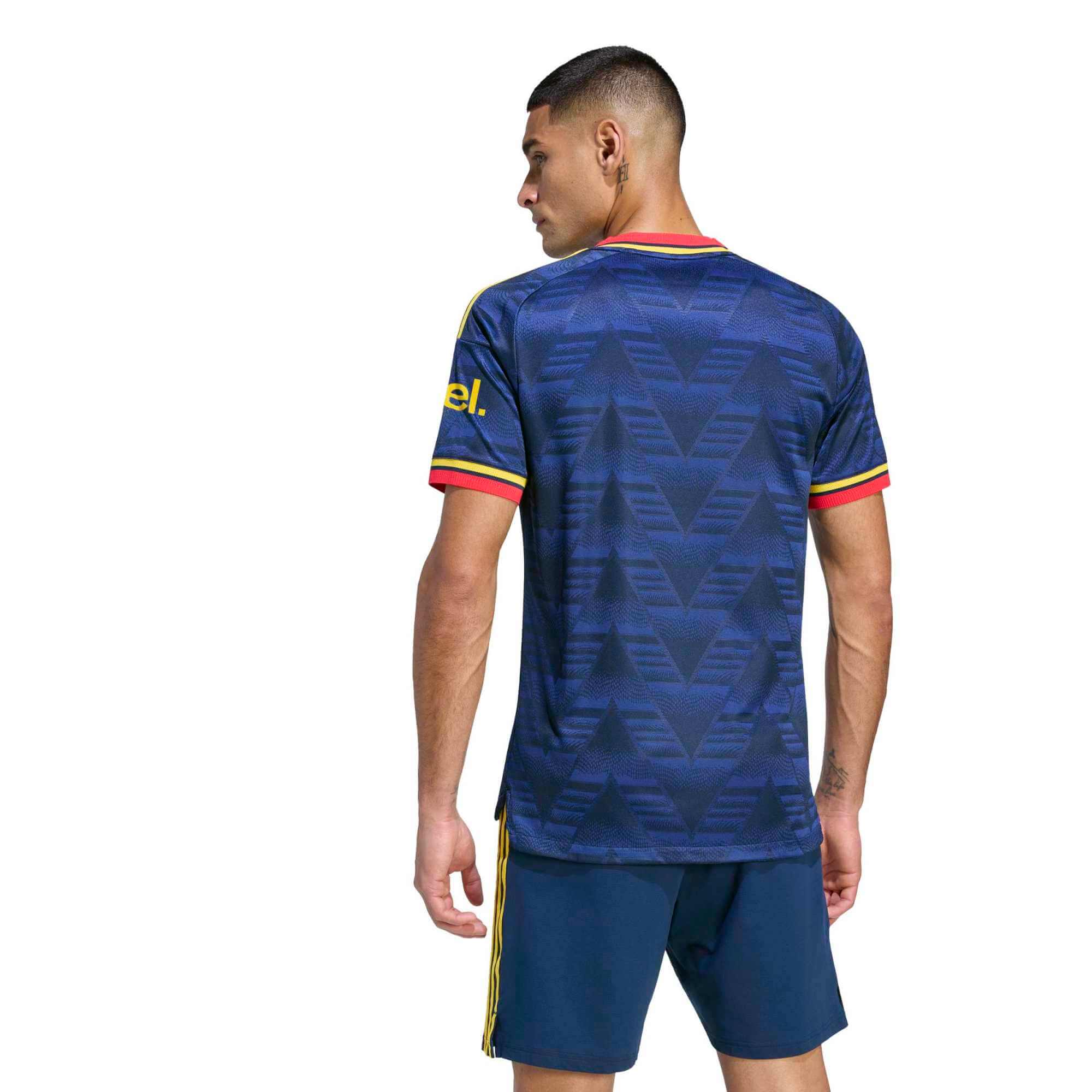 adidas 2026-27 Arsenal Men's Authentic Away Soccer Jersey (Model - Back)