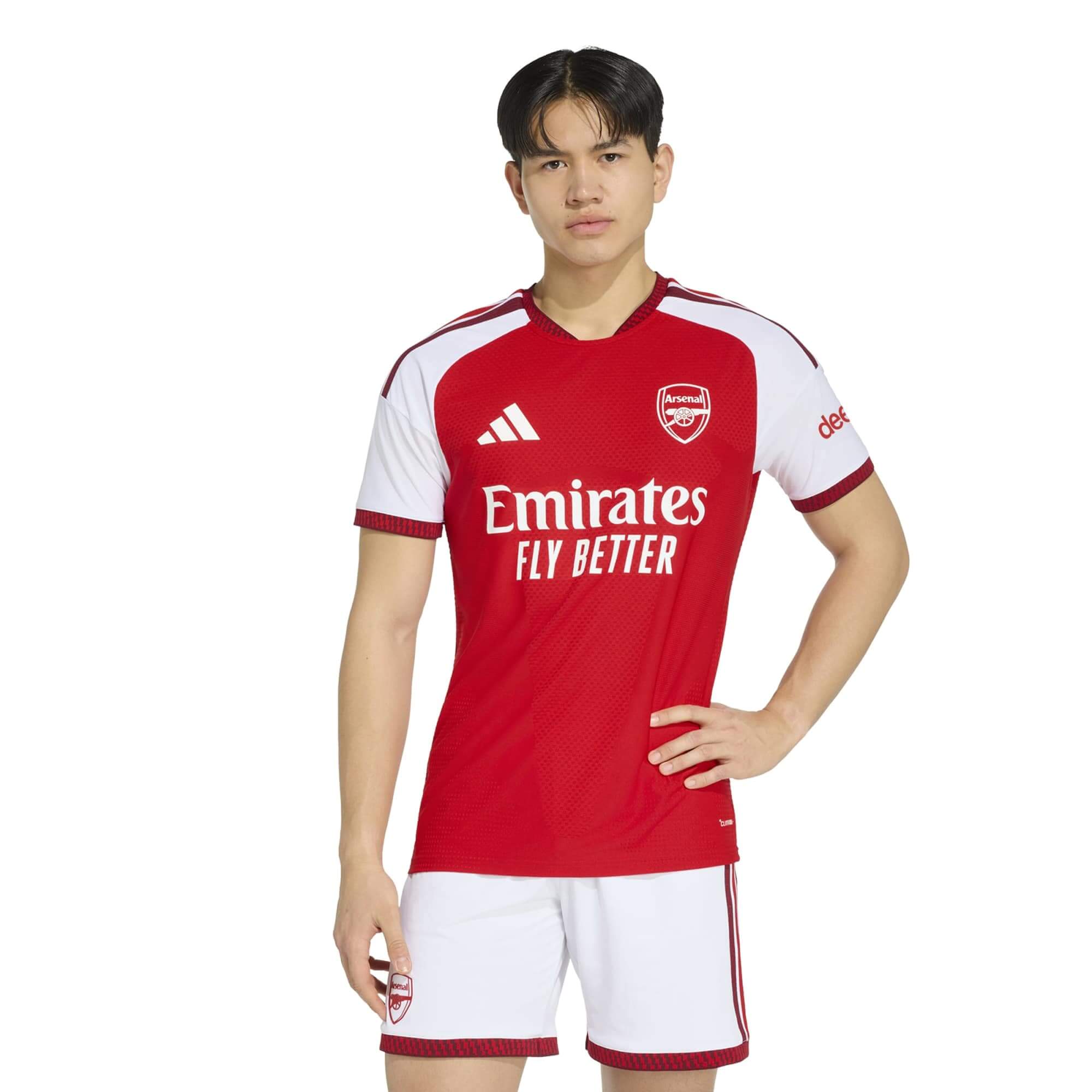 adidas 2026-27 Arsenal Men's Authentic Home Soccer Jersey (Model - Front)