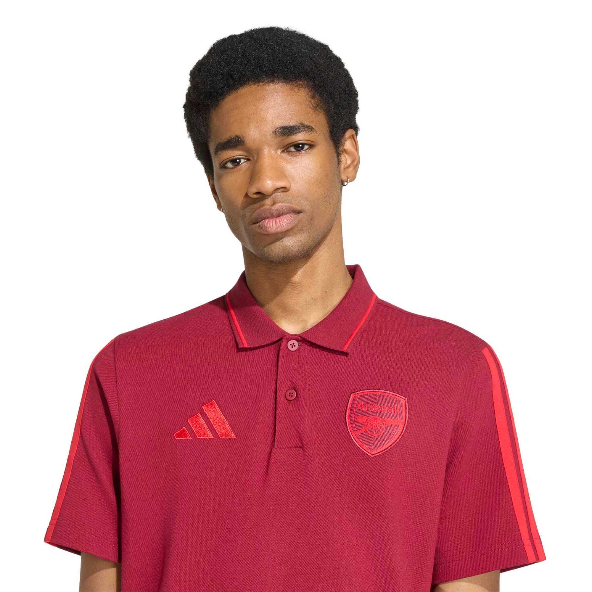 adidas 2026-27 Arsenal Men's DNA Polo (Detail 1)