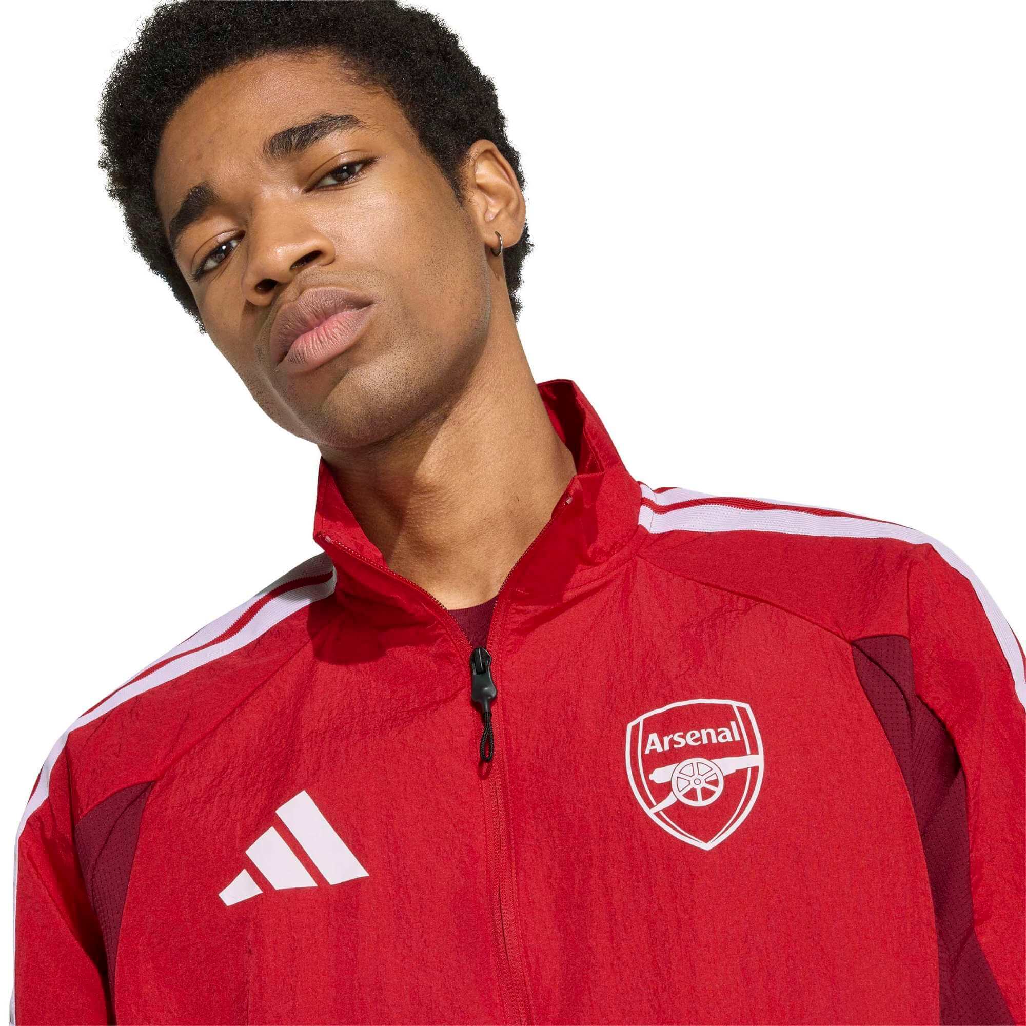 adidas 2026-27 Arsenal Men's Home Anthem Jacket (Detail 1)