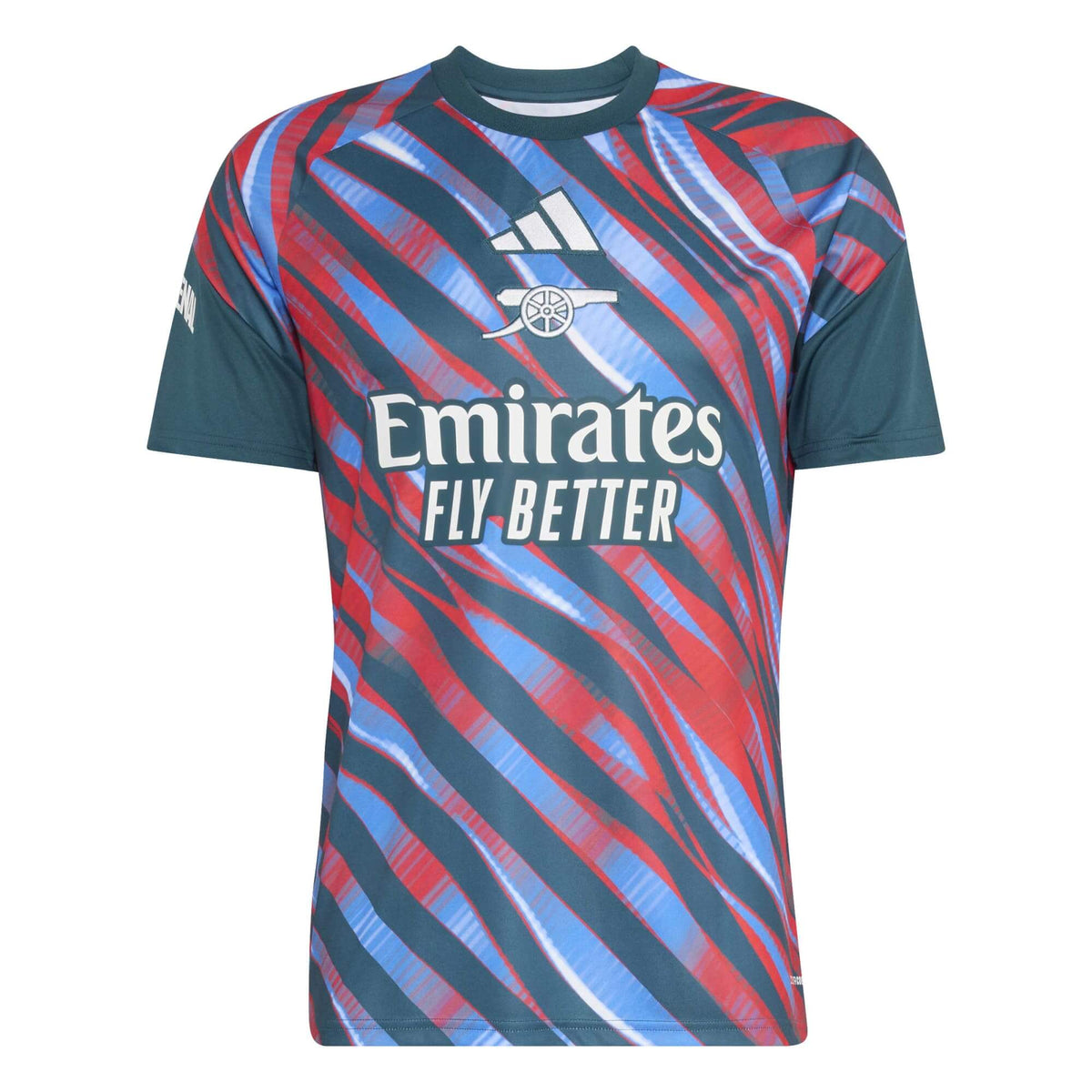 adidas 2026-27 Arsenal Men's Pre-Match Soccer Jersey (Front)