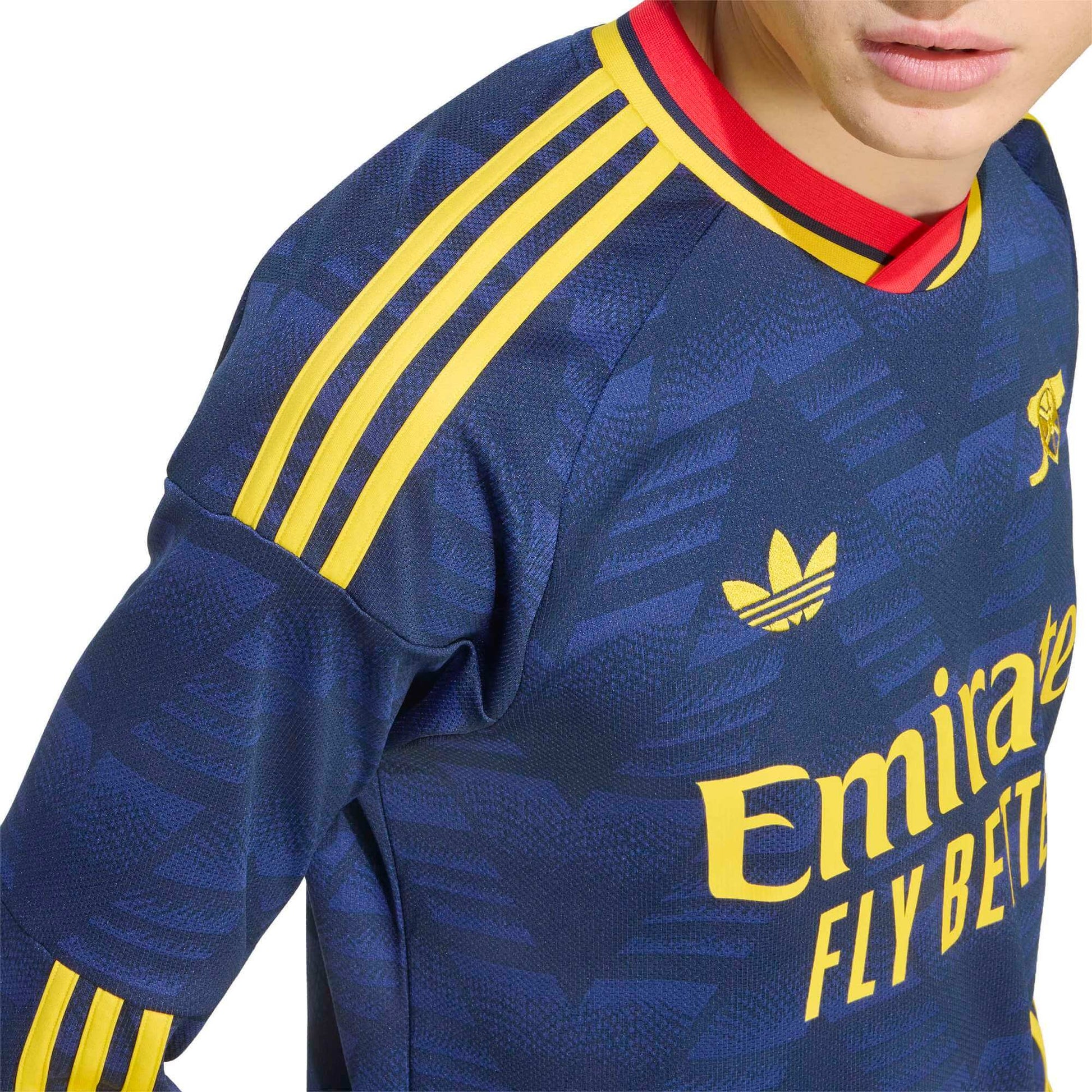 adidas 2026-27 Arsenal Men's Stadium Away Long-Sleeve Soccer Jersey (Detail 1)
