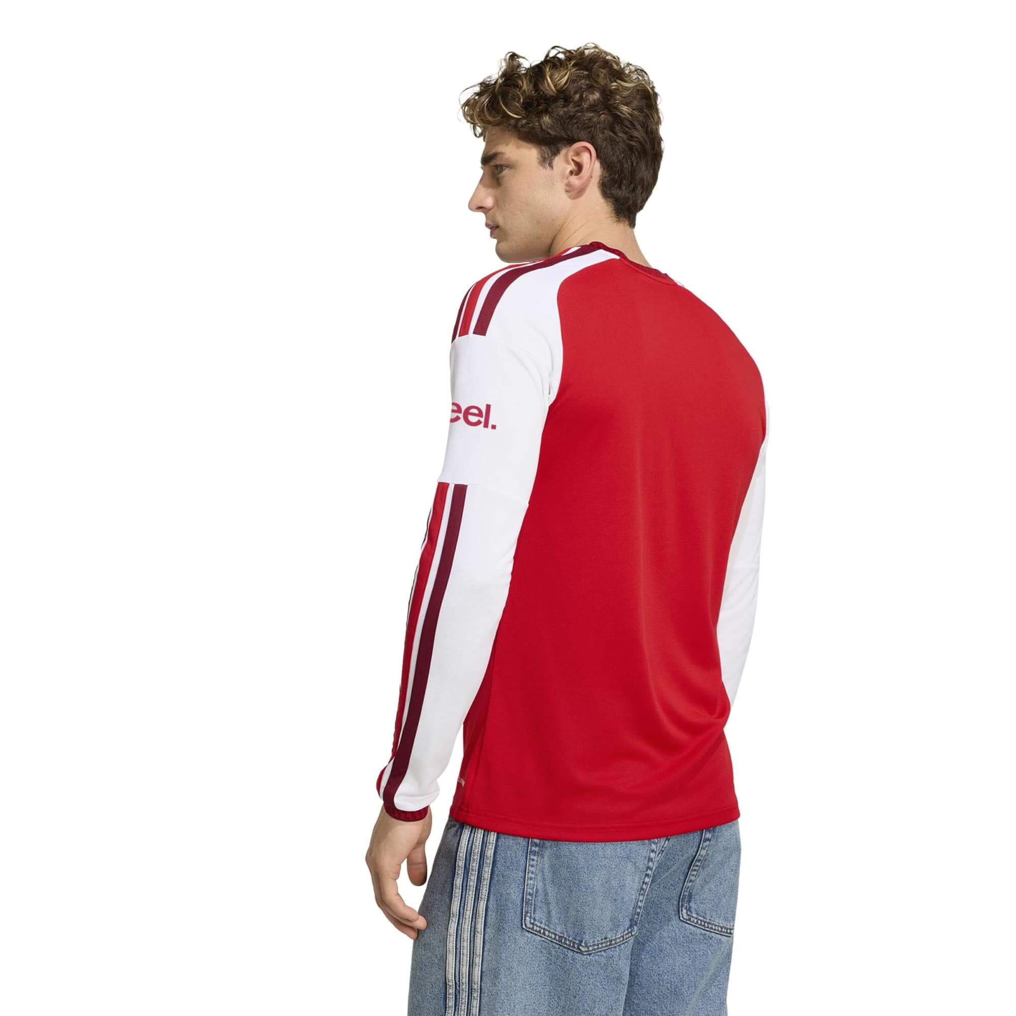 adidas 2026-27 Arsenal Men's Stadium Home Long-Sleeve Soccer
