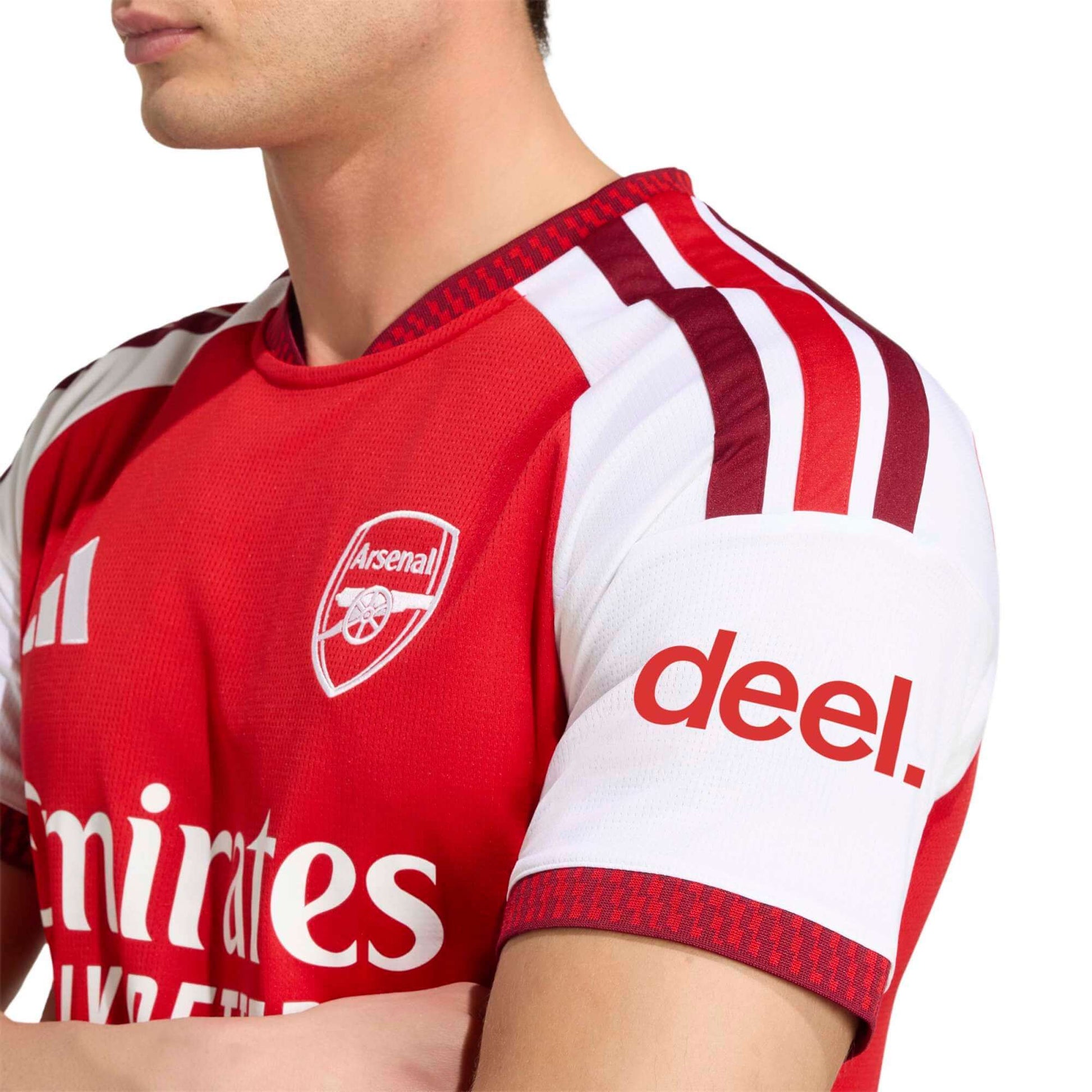 adidas 2026-27 Arsenal Men's Stadium Home Soccer Jersey (Detail 2)
