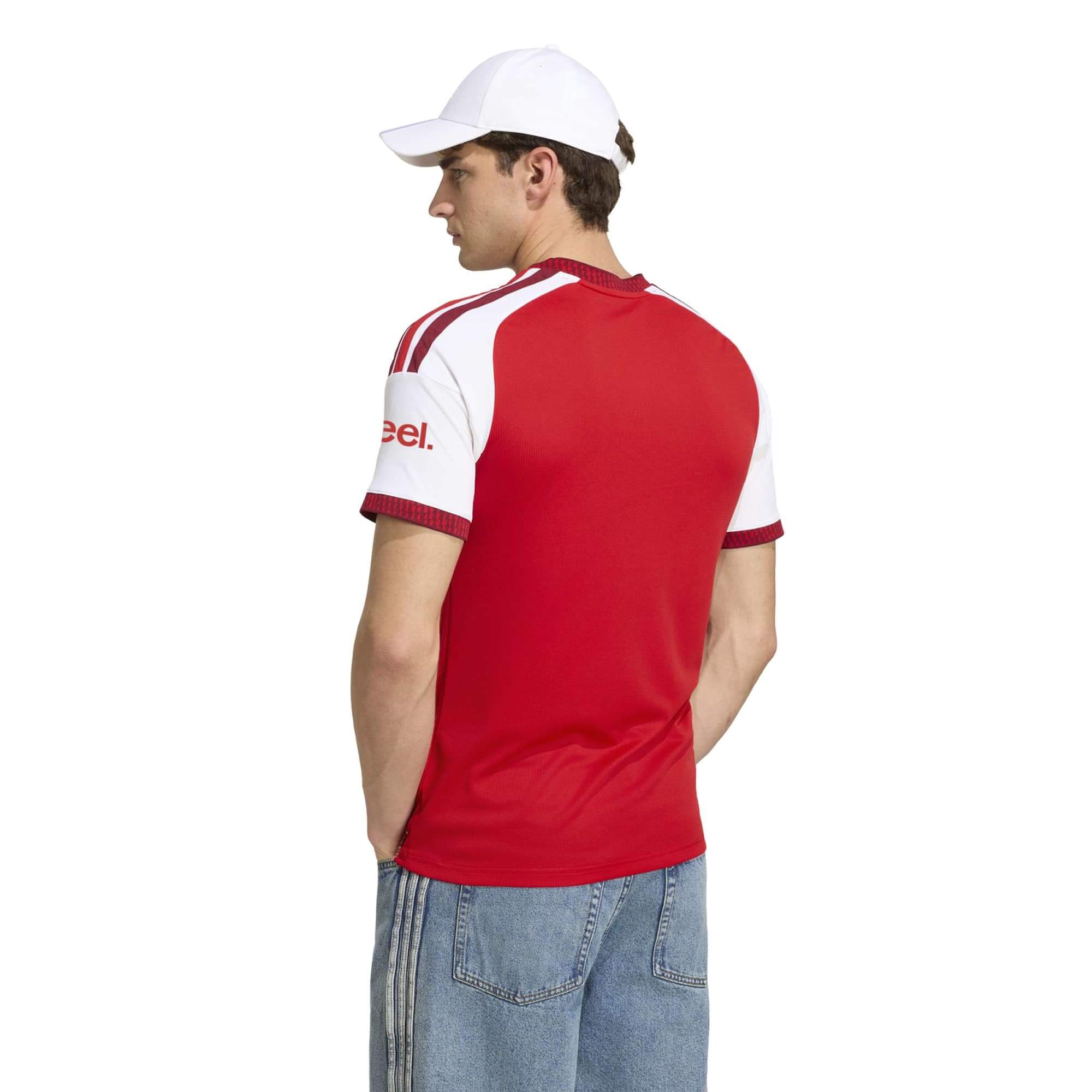 adidas 2026-27 Arsenal Men's Stadium Home Soccer Jersey (Model - Back)