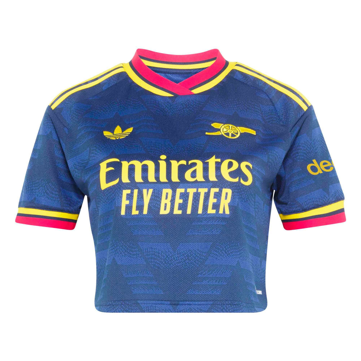 adidas 2026-27 Arsenal Women's Stadium Away Cropped Soccer Jersey (Front)