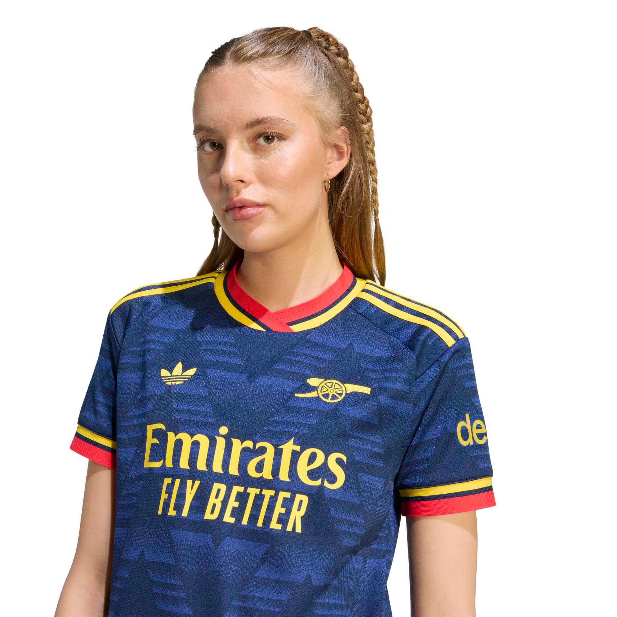 adidas 2026-27 Arsenal Women's Stadium Away Soccer Jersey (Detail 1)