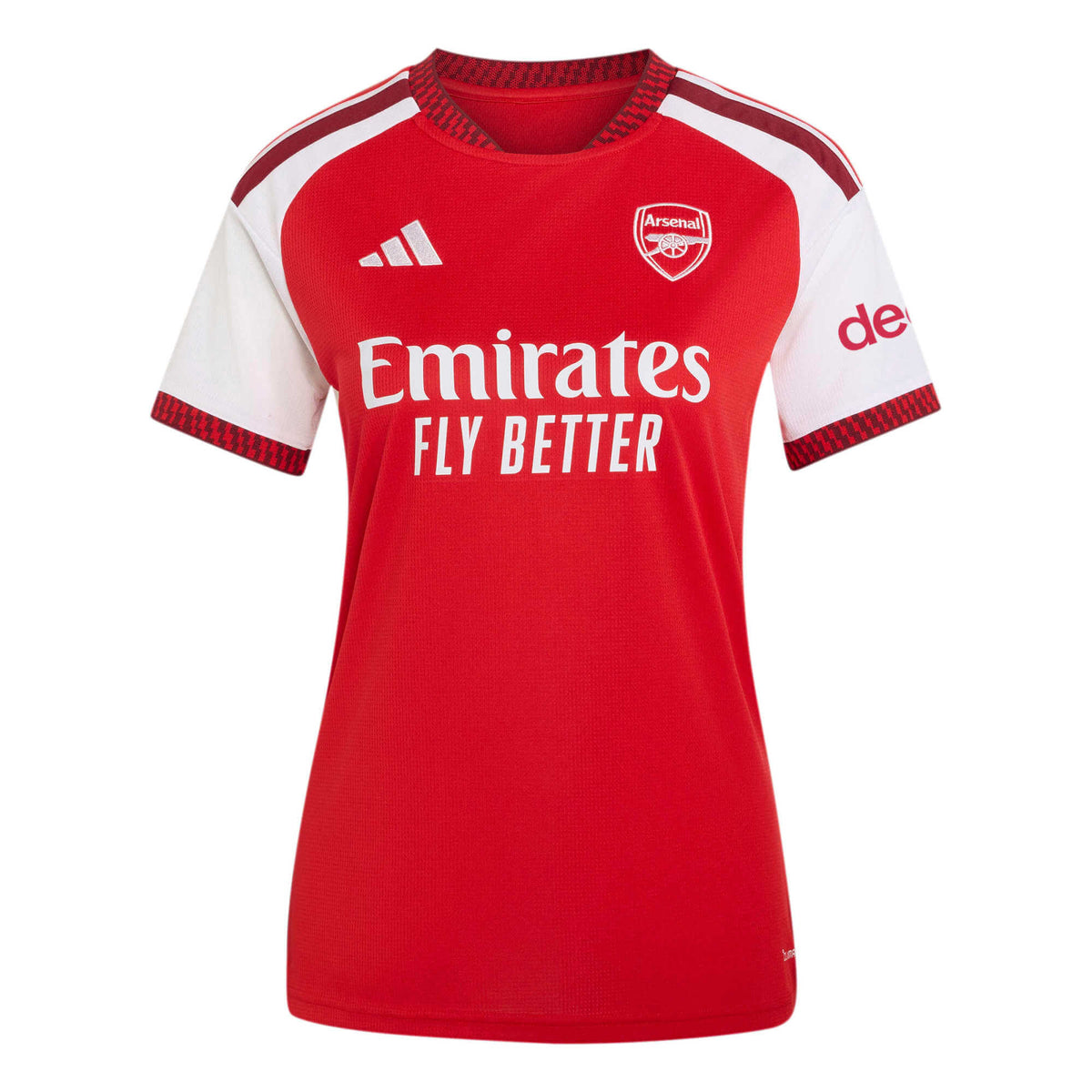 adidas 2026-27 Arsenal Women's Stadium Home Soccer Jersey (Front)