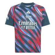adidas 2026-27 Arsenal Youth Pre-Match Soccer Jersey (Front)