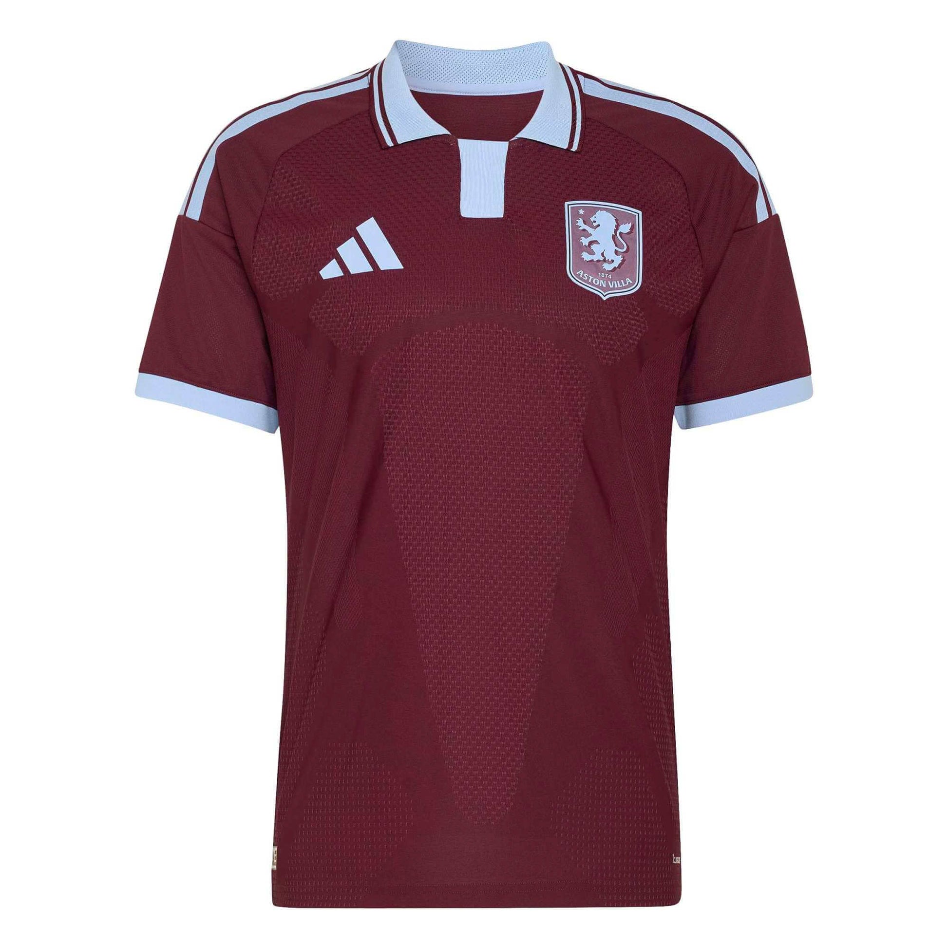 adidas 2026-27 Aston Villa Men's Authentic Home Soccer Jersey (Front)