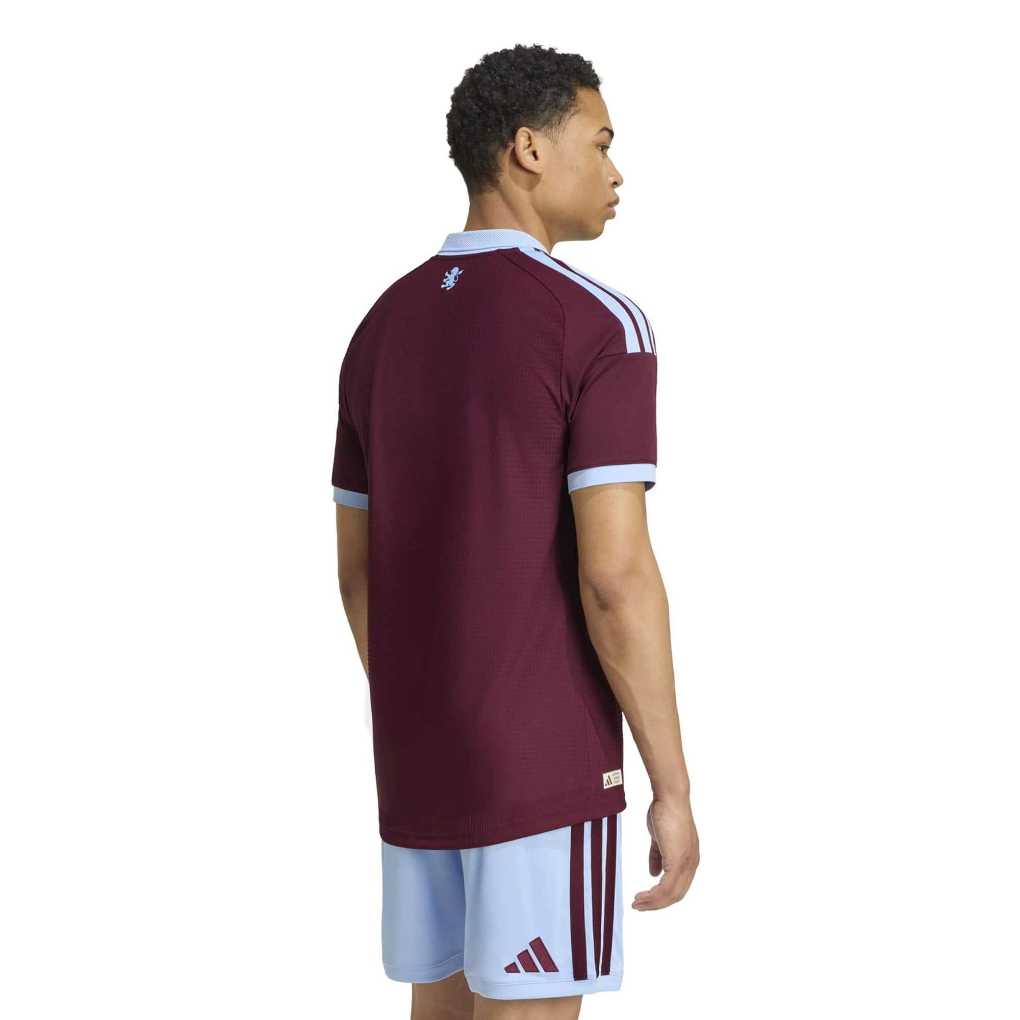 adidas 2026-27 Aston Villa Men's Authentic Home Soccer Jersey (Model - Back)